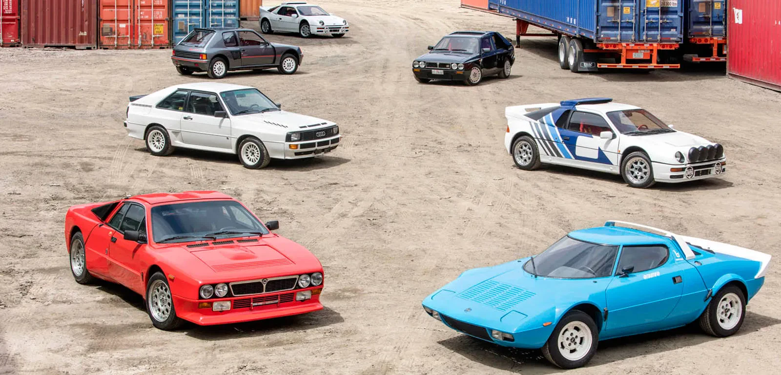 Group B rally car collection