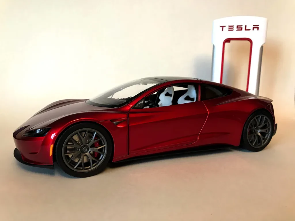 Detailed diecast car close-up