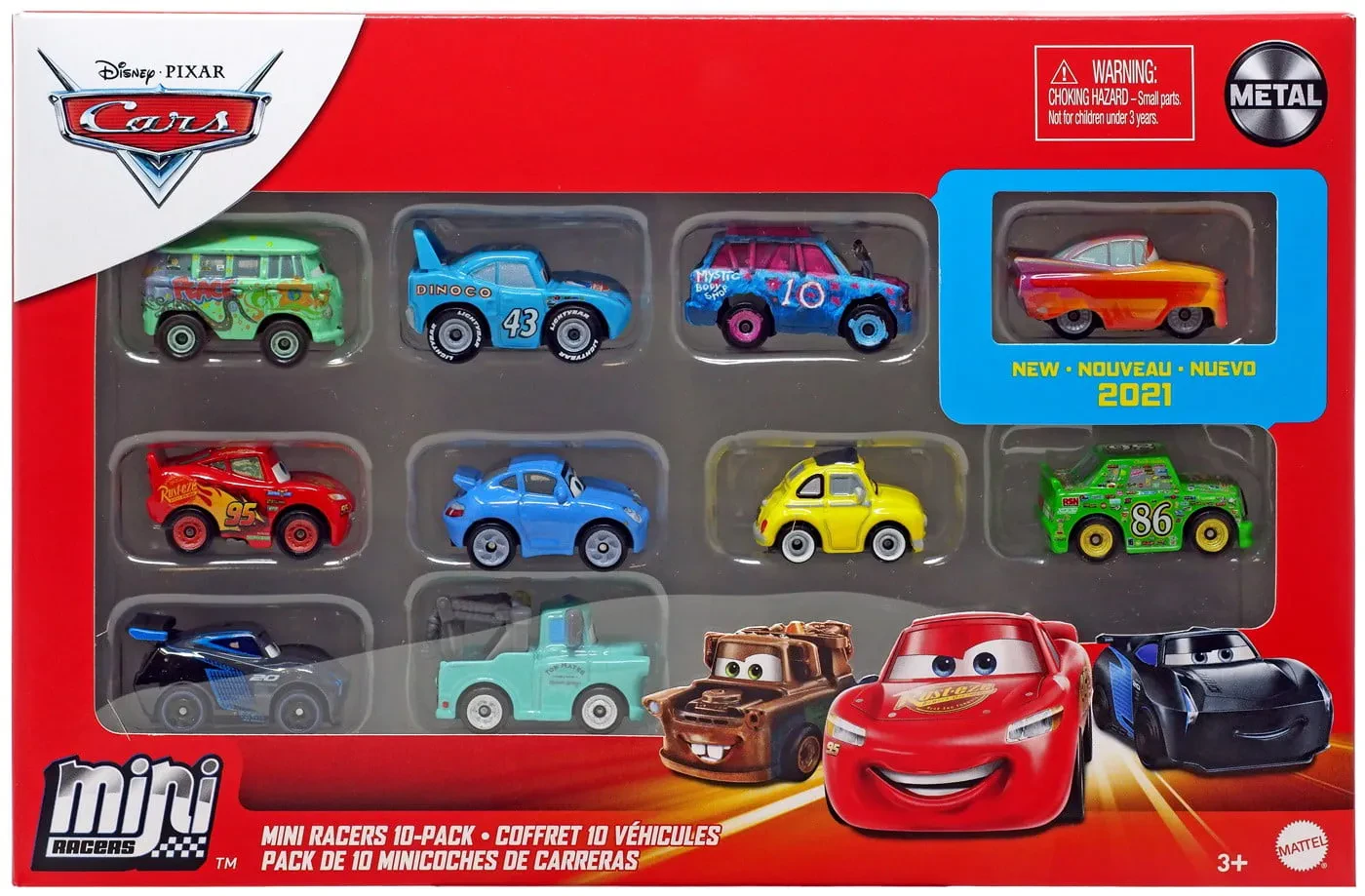 Variety of diecast cars