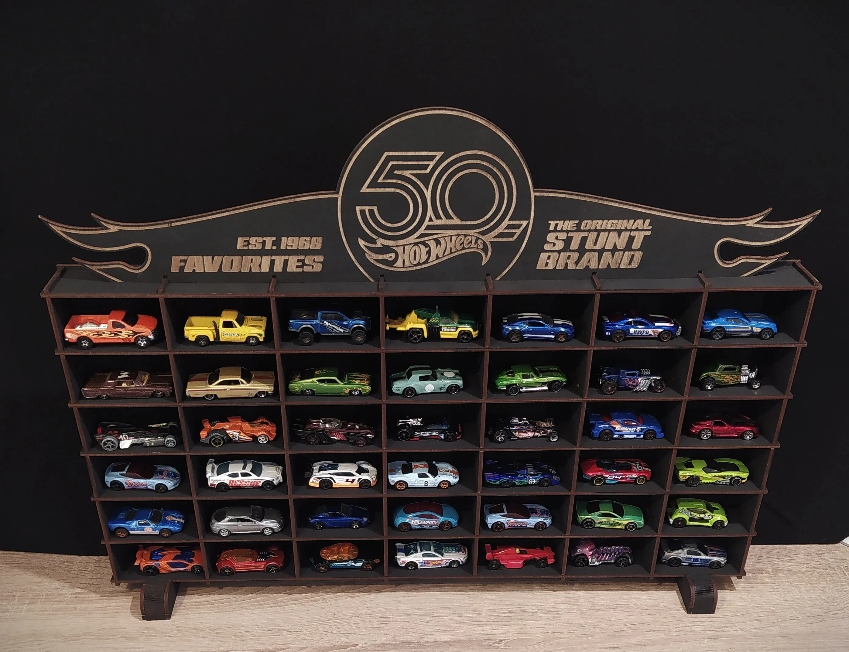 Hot Wheels Collection Display