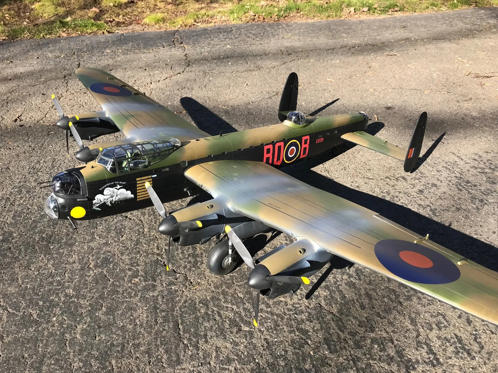 Lancaster Bomber Diecast Model