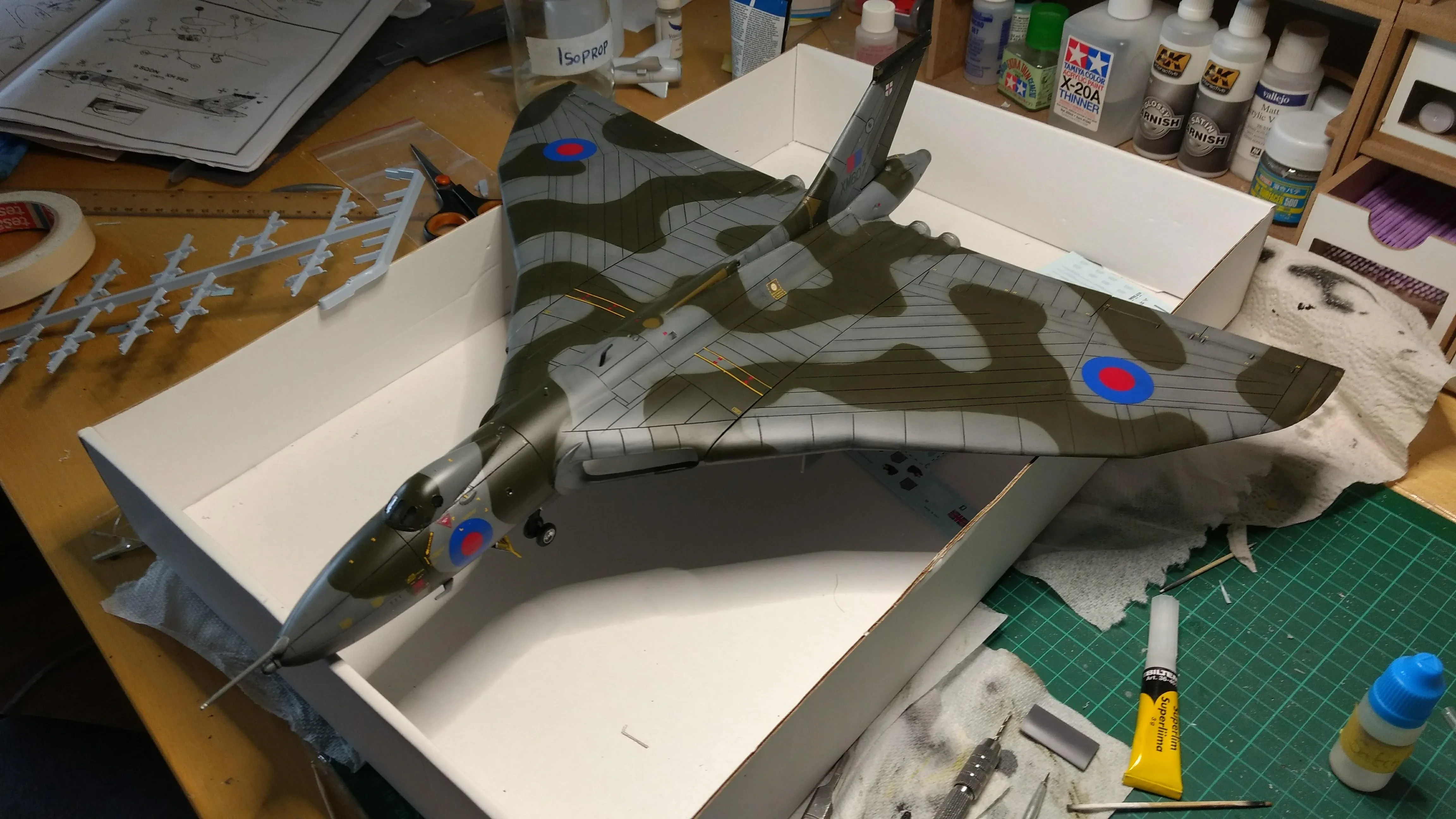 Avro Vulcan diecast model 1/48