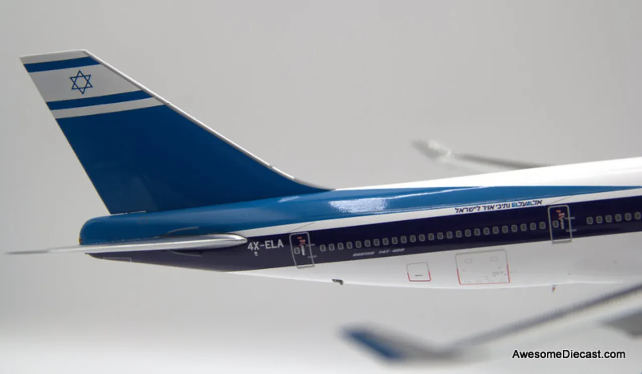 Boeing 747 diecast model