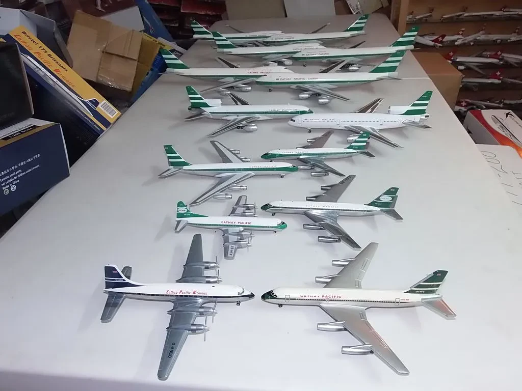 Cathay Pacific Diecast Model Collection Display