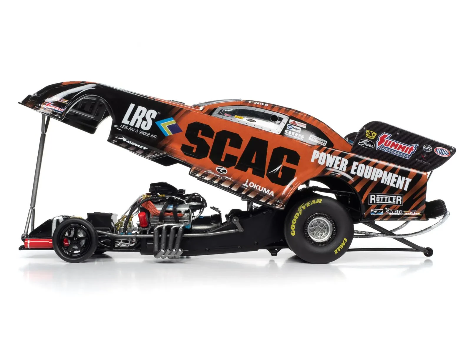 Funny car diecast