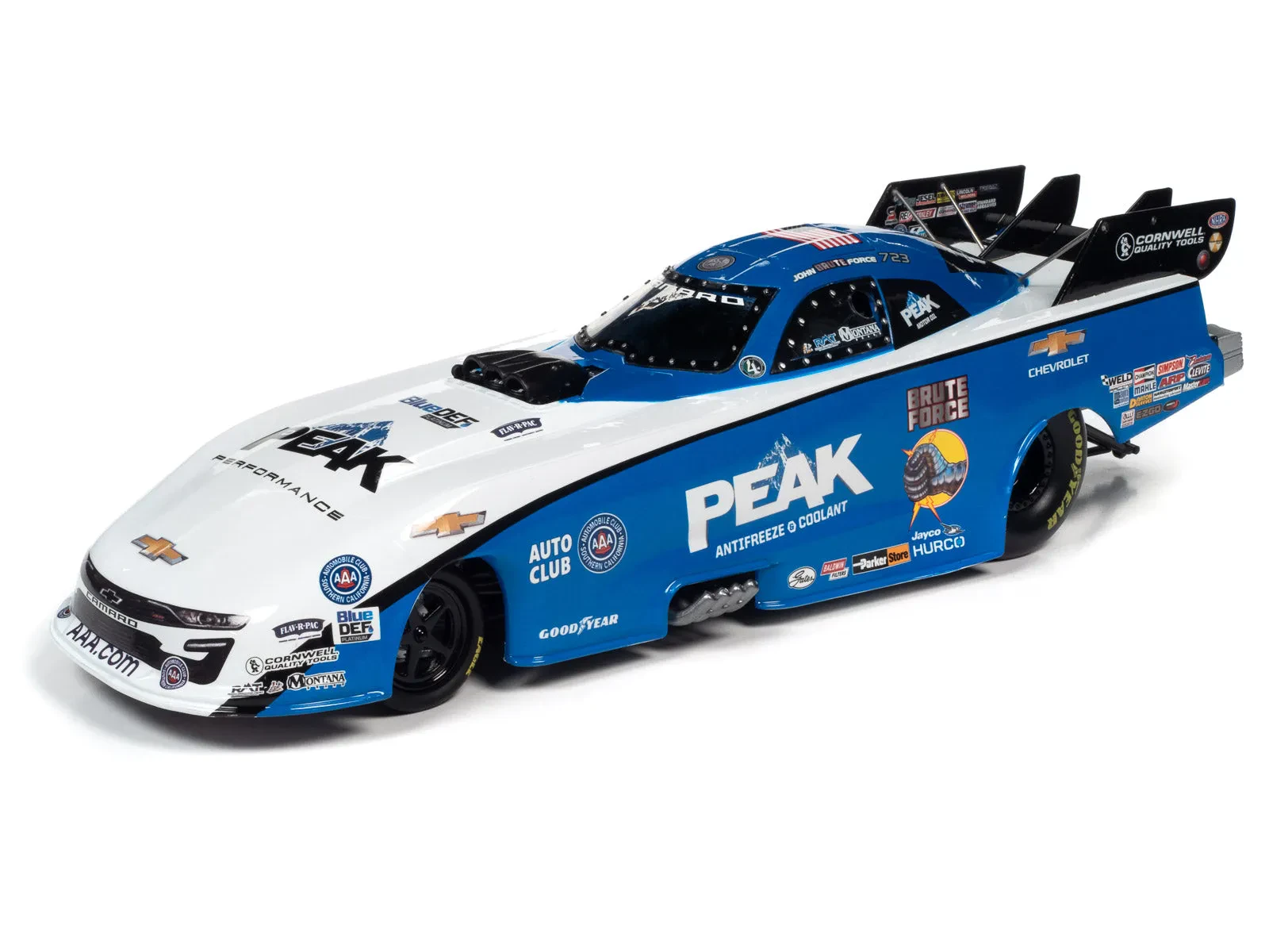 NHRA diecast car collection