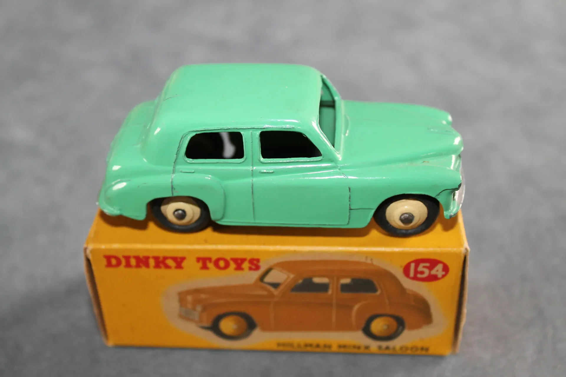 Hillman Super Minx diecast model close up