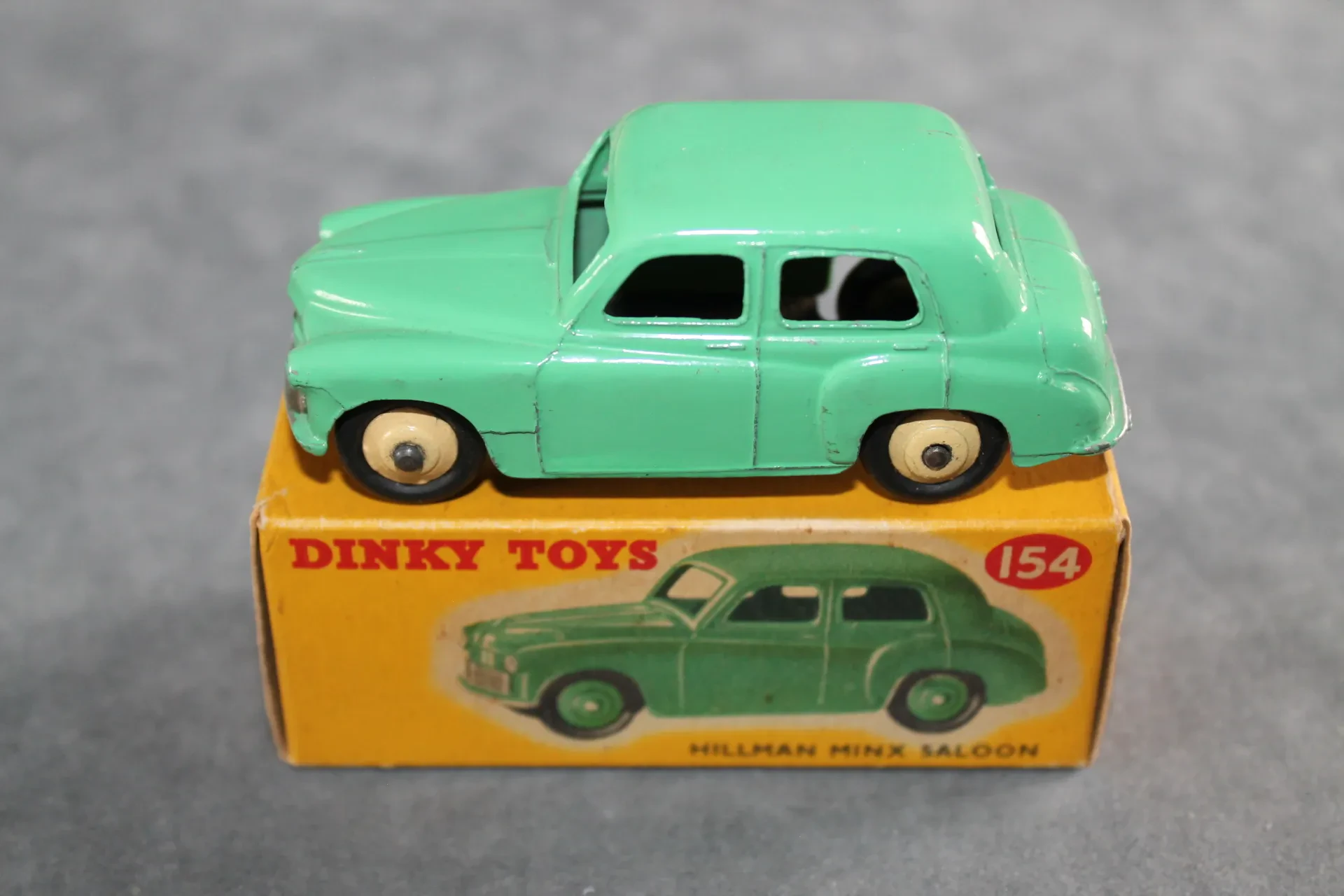 Hillman Super Minx diecast model red