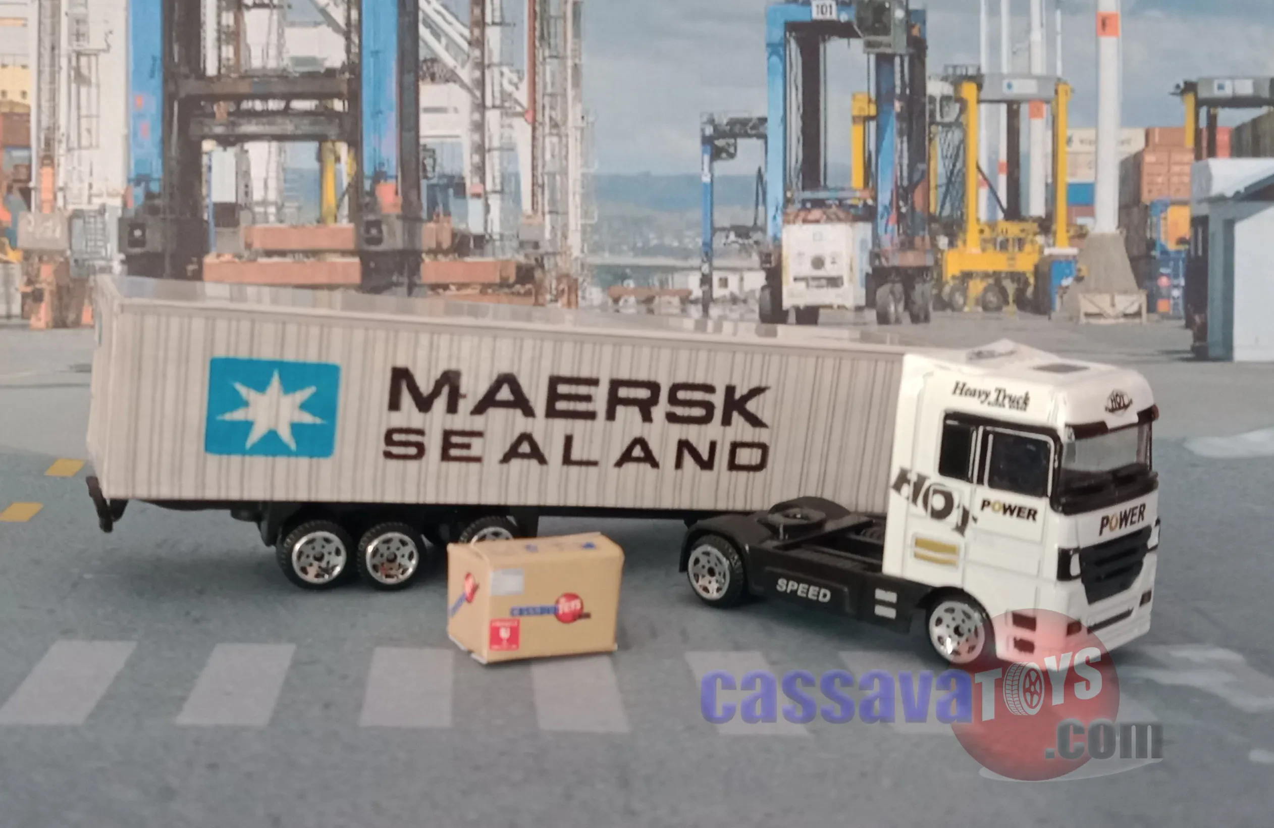 Diecast container Maersk