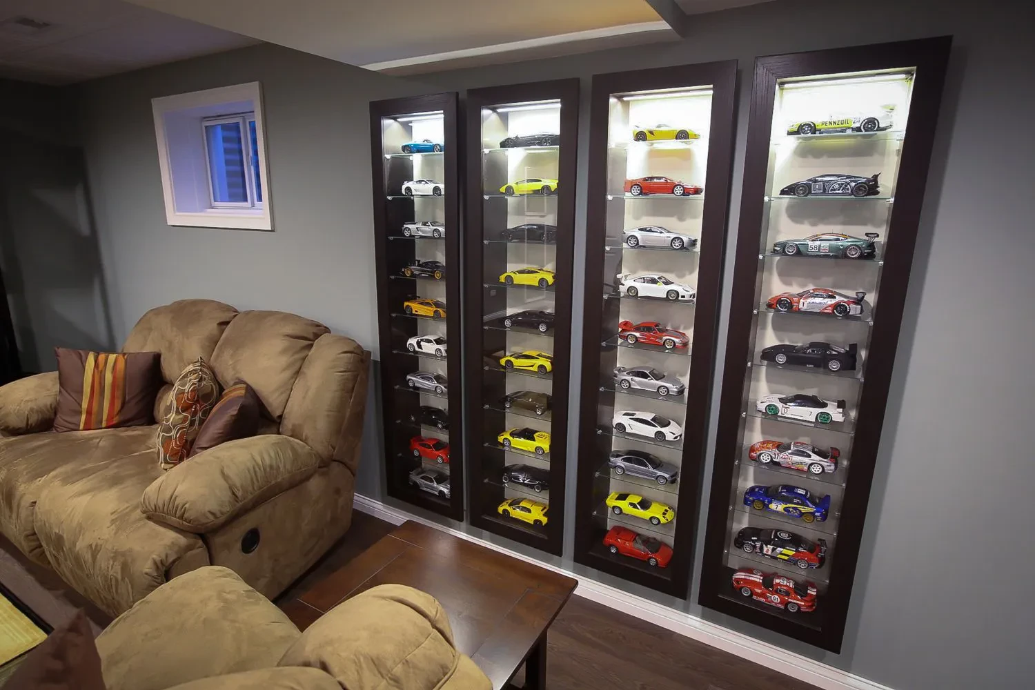 Diecast Toy Collection Display
