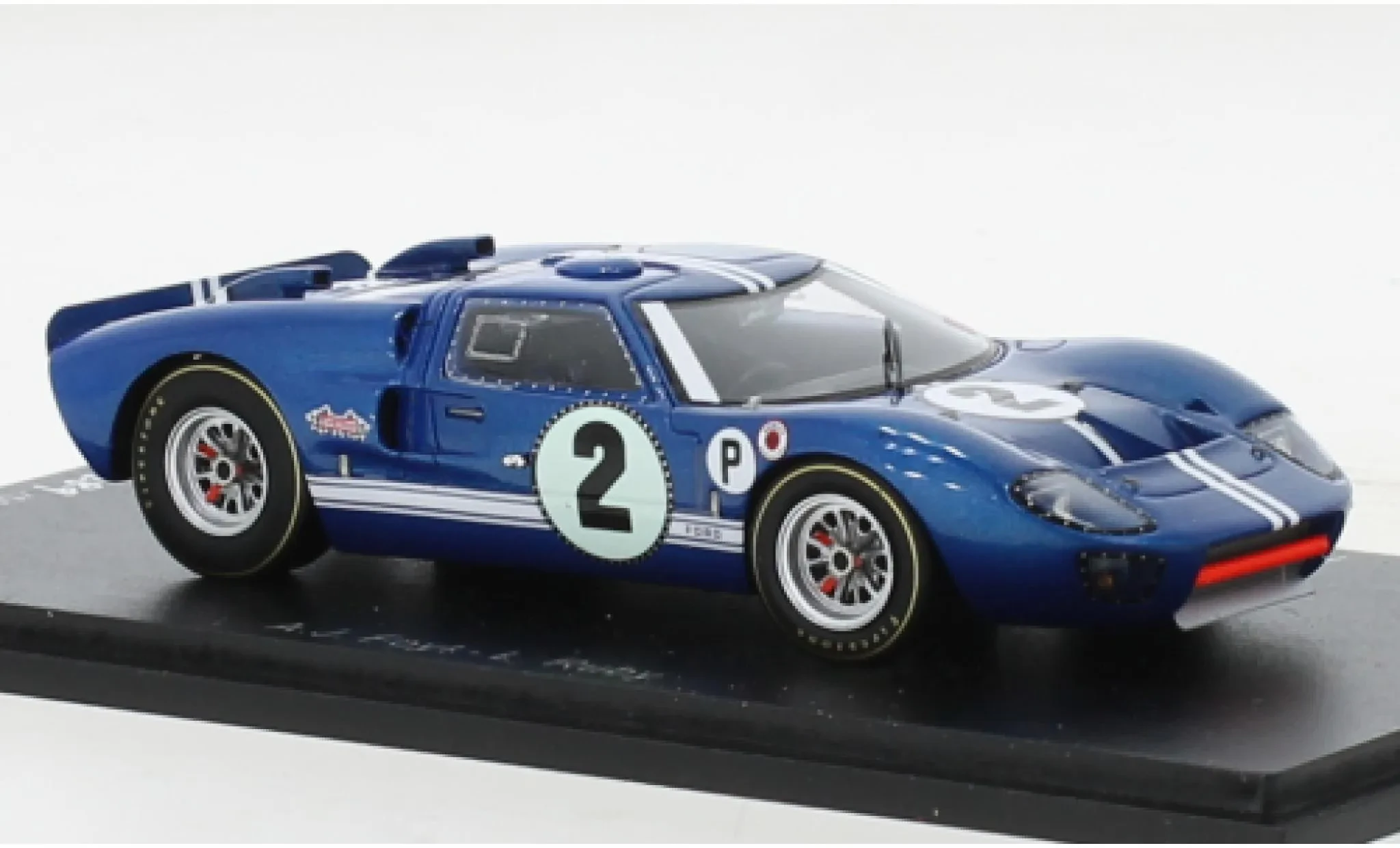 Ford GT40 diecast box Spark