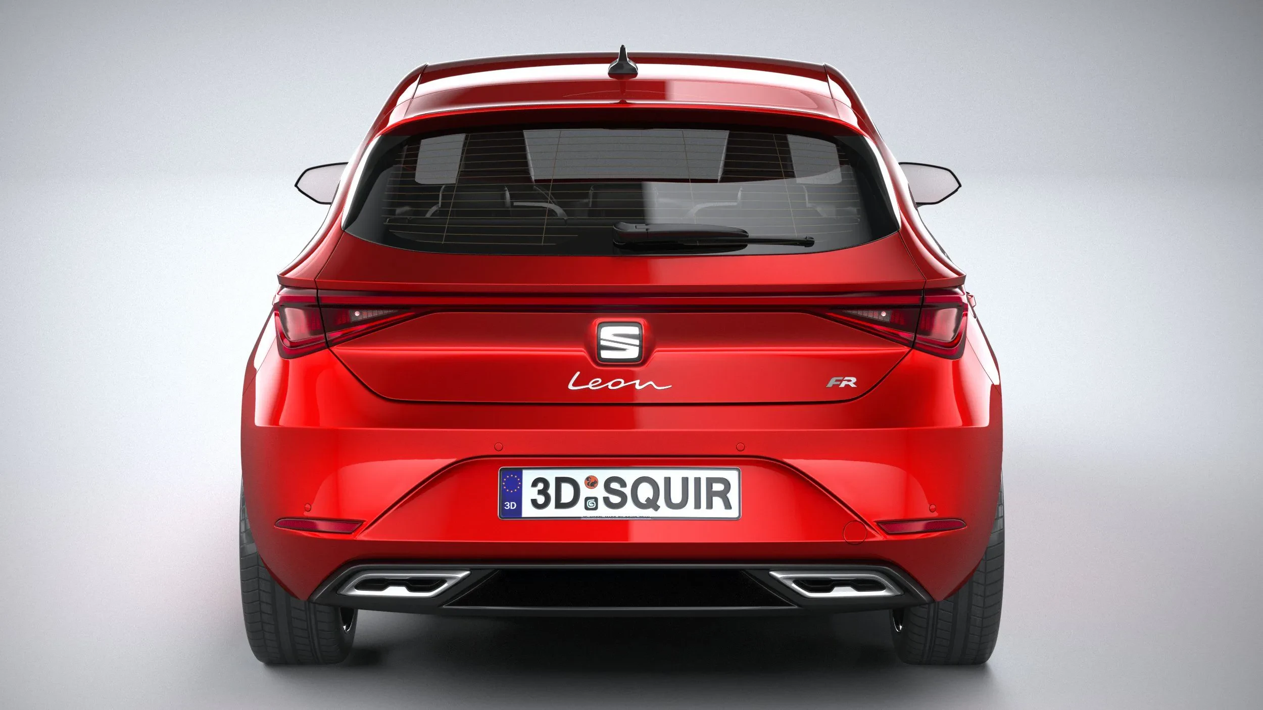 Close up Seat Leon FR Diecast detail