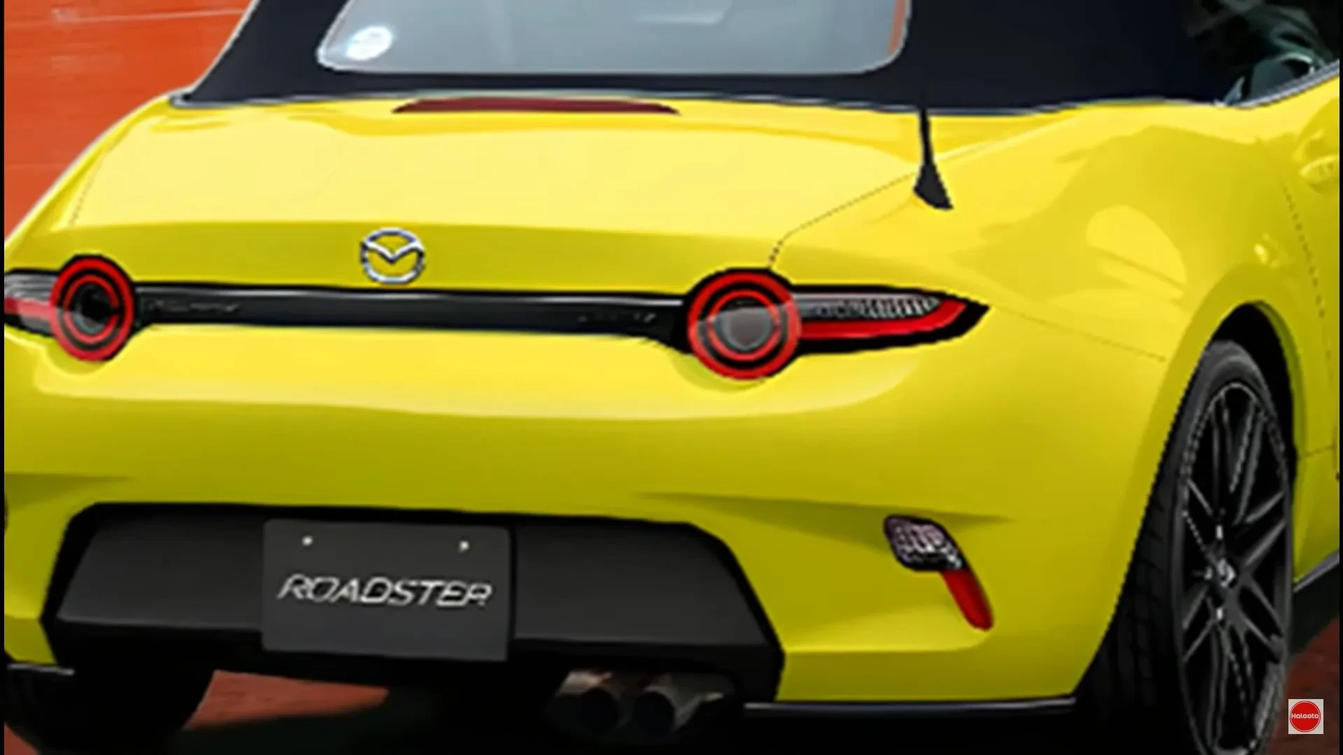 Close-up of diecast Miata detail 2024