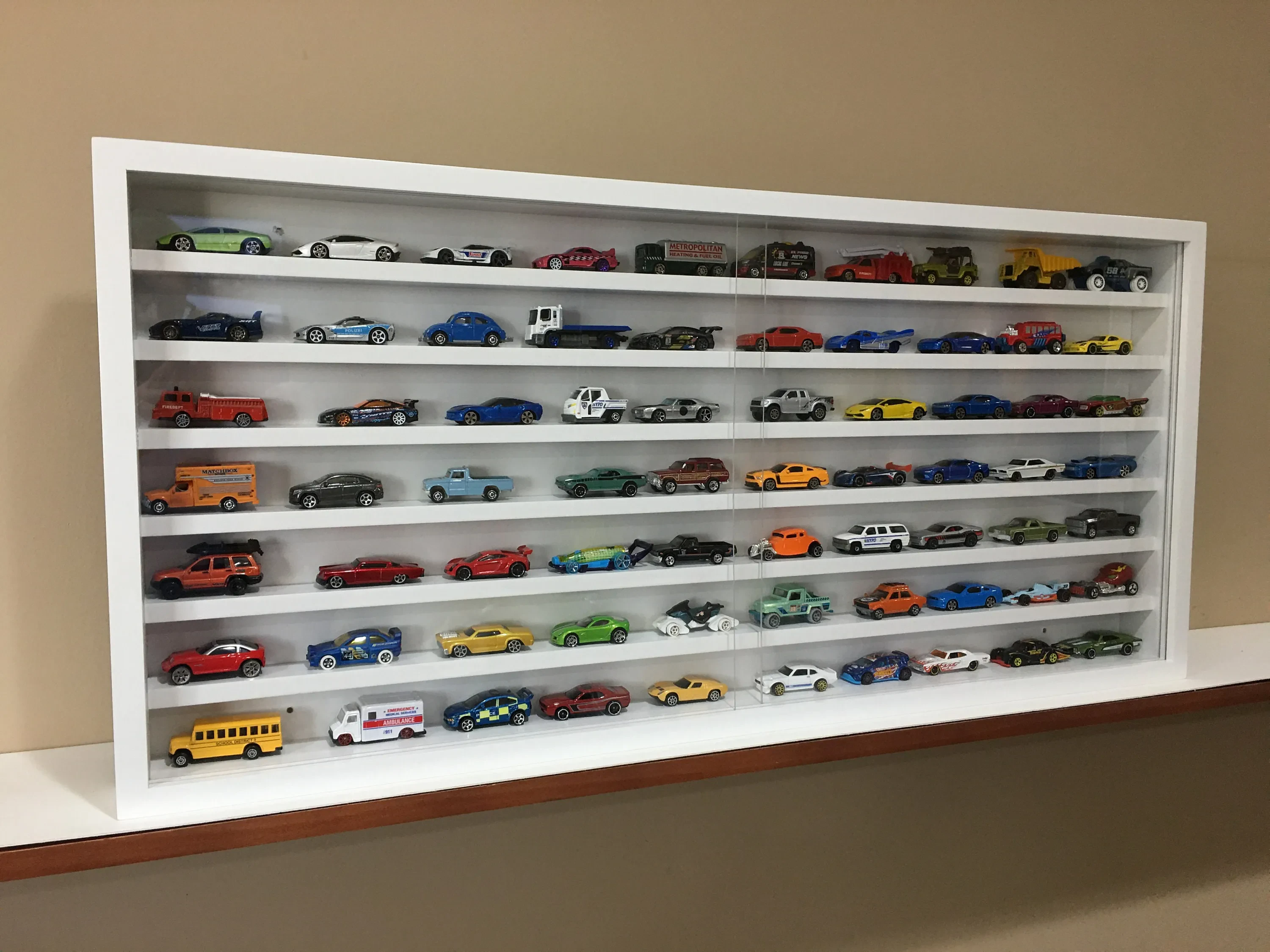 Diecast display case