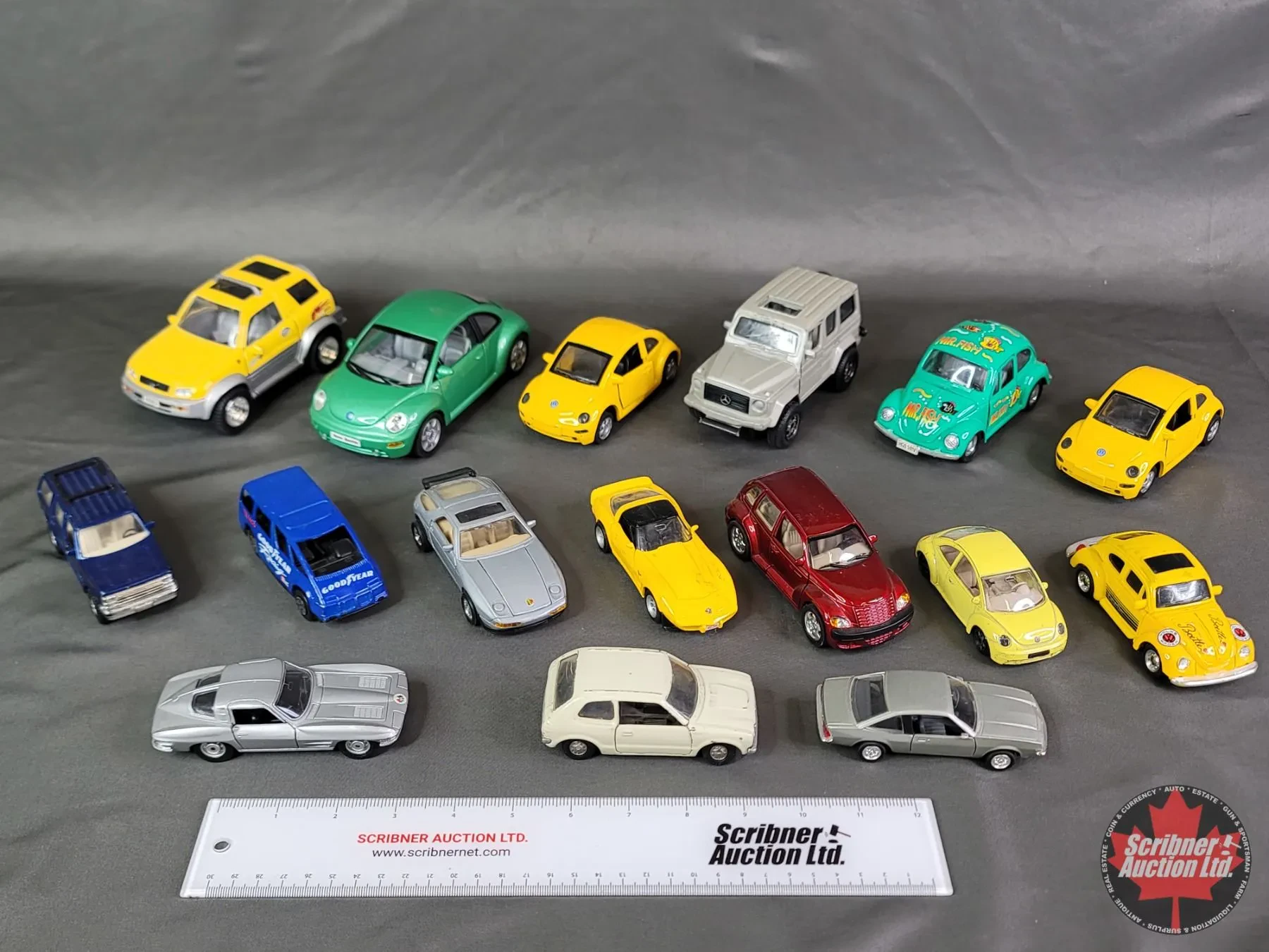 Variety of scales diecast