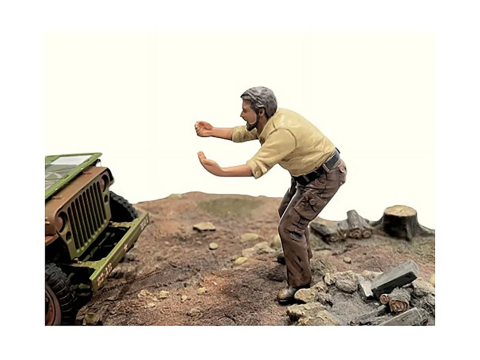 118 diecast mechanic figure