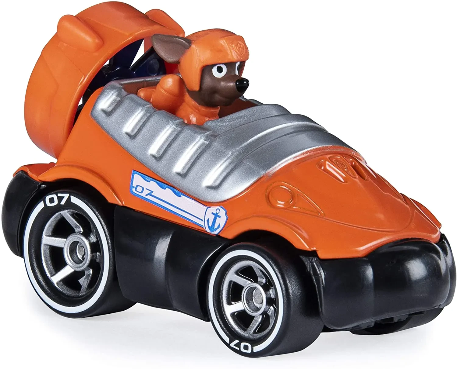 Close up of Paw Patrol Diecast Detail