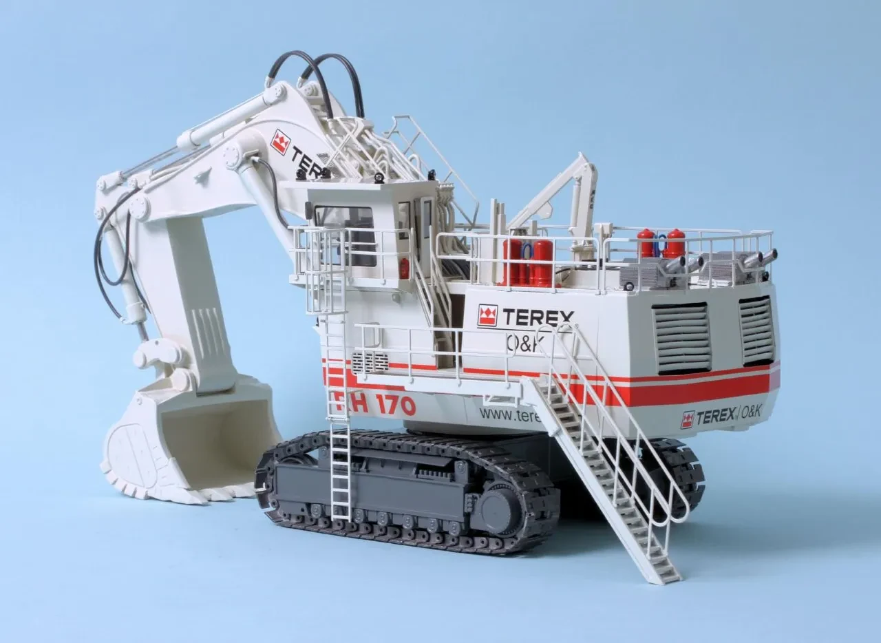 Close-up of Terex diecast detail