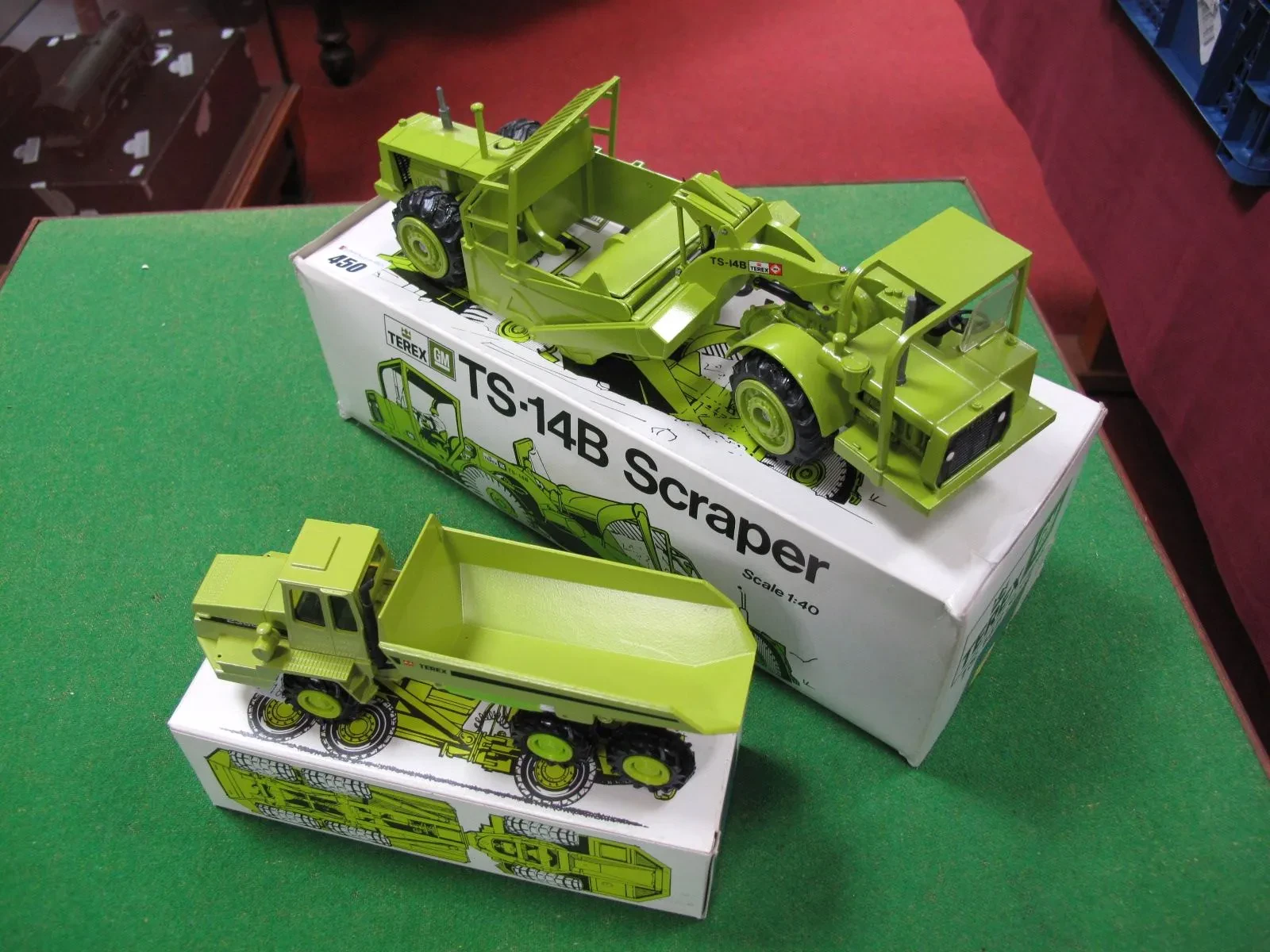Variety of Terex diecast models