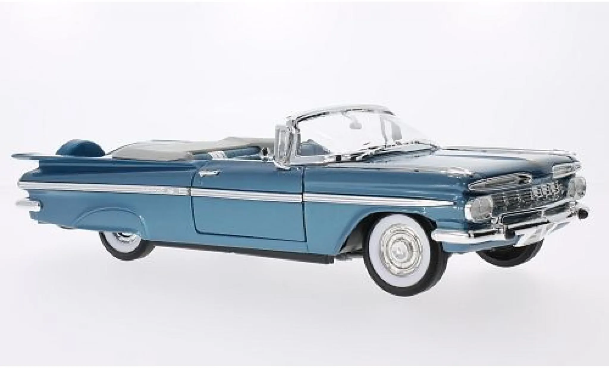 1959 Impala diecast model blue