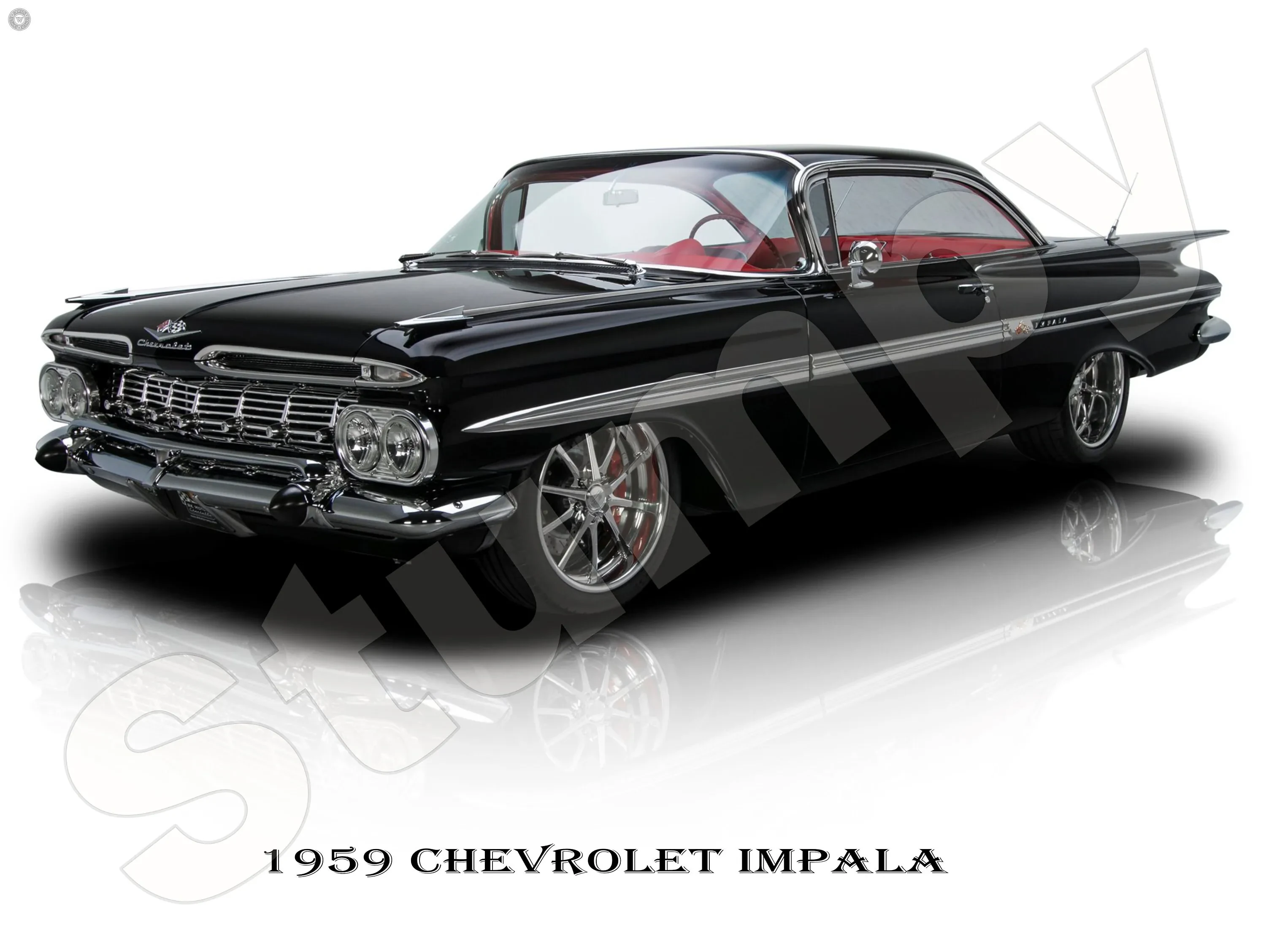 1959 Impala diecast model close up