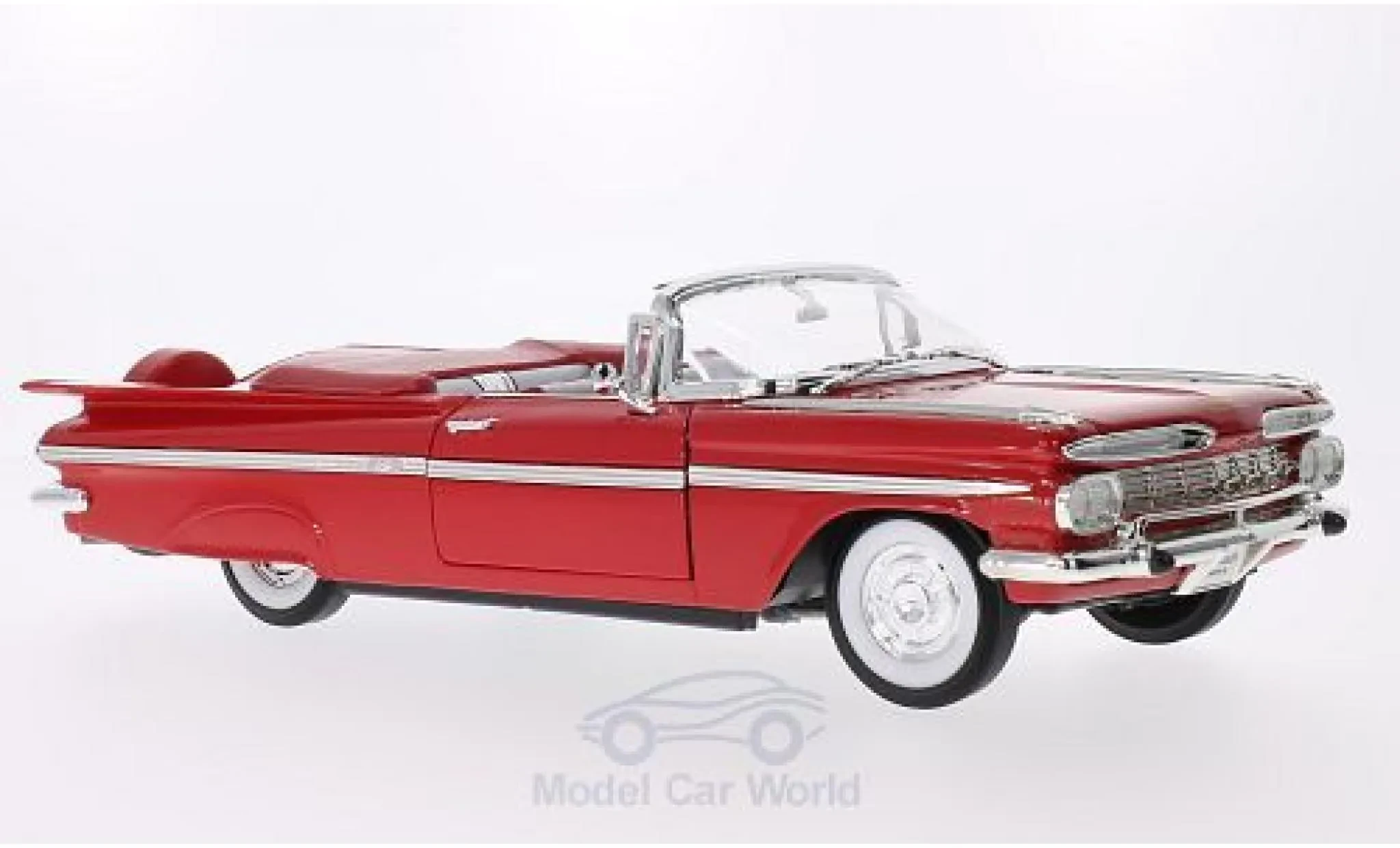 1959 Impala diecast model red