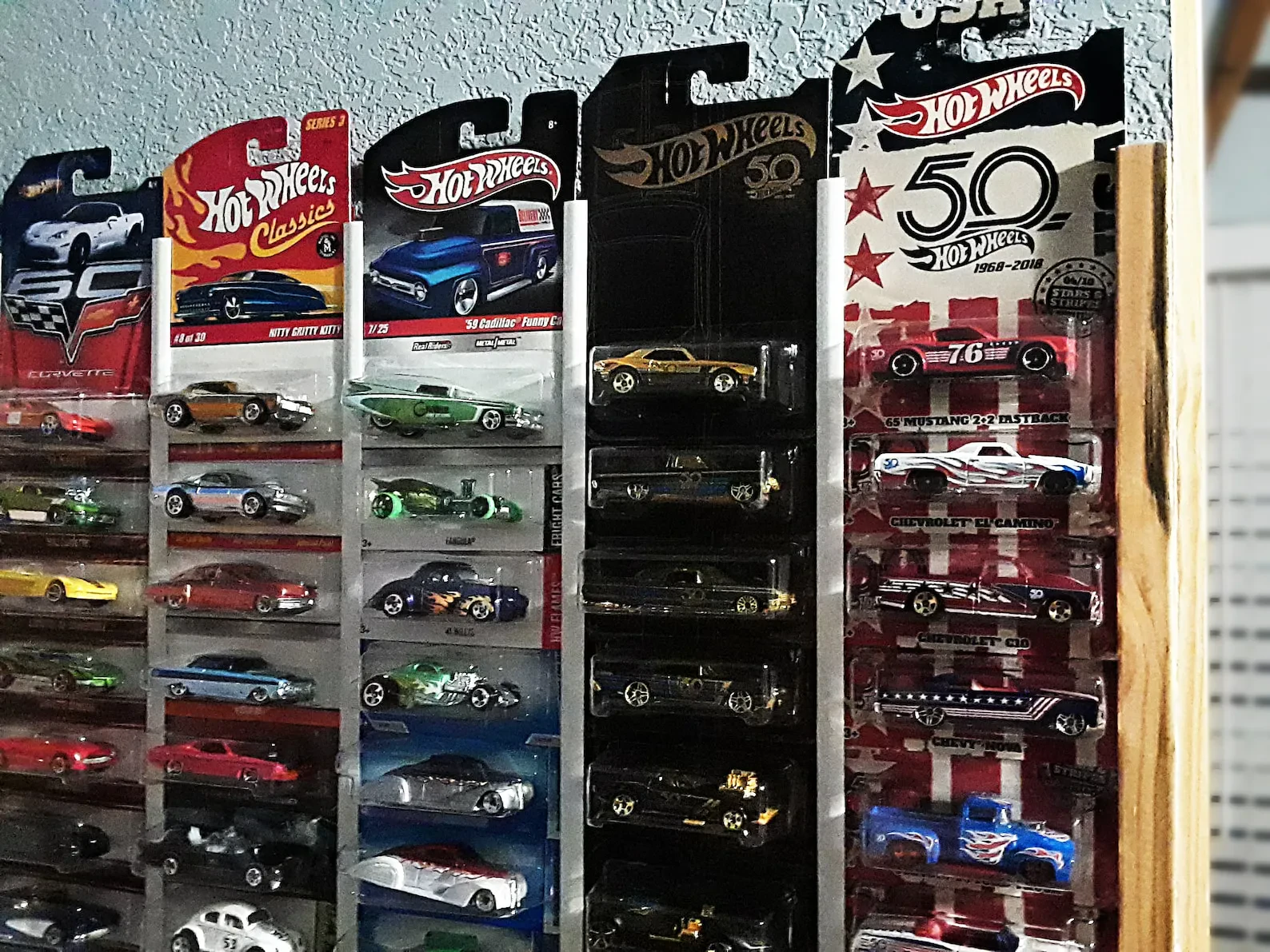 Hot Wheels display case
