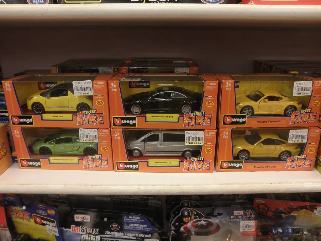 Diecast car shop in Malaysia