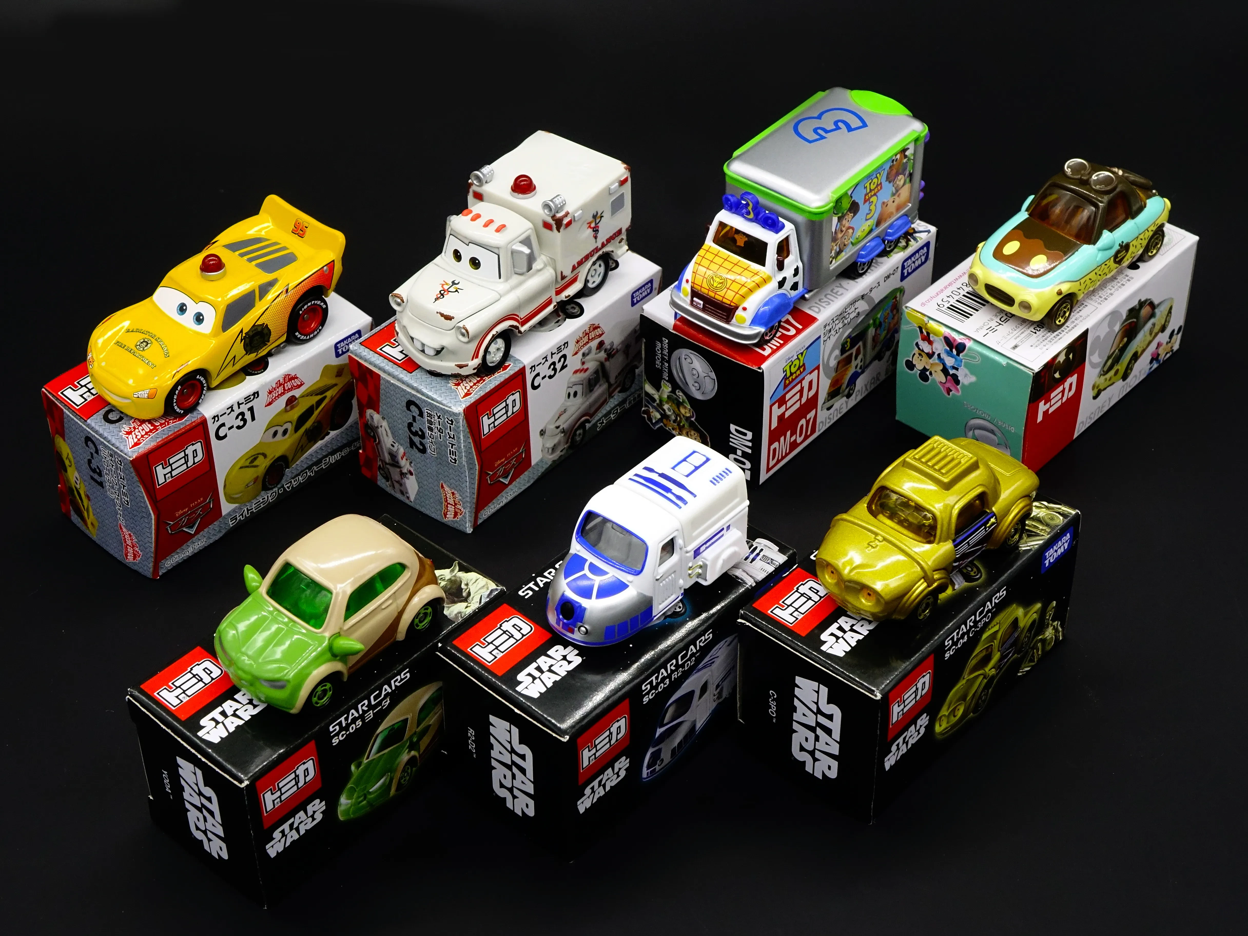 Diecast car box