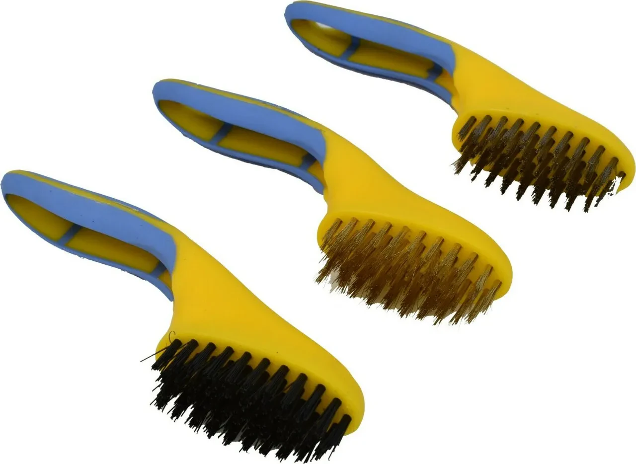 Soft brush cleaning diecast