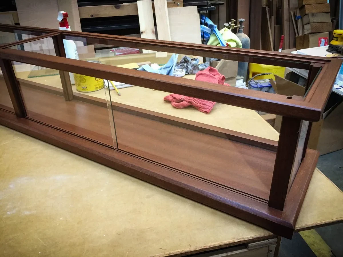 wooden display case 2024