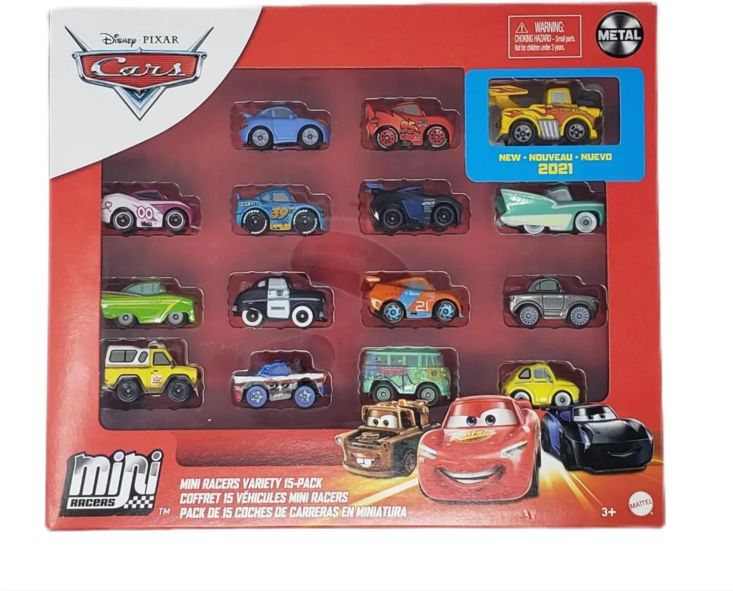 Cars Mini Racers 15 Pack Box