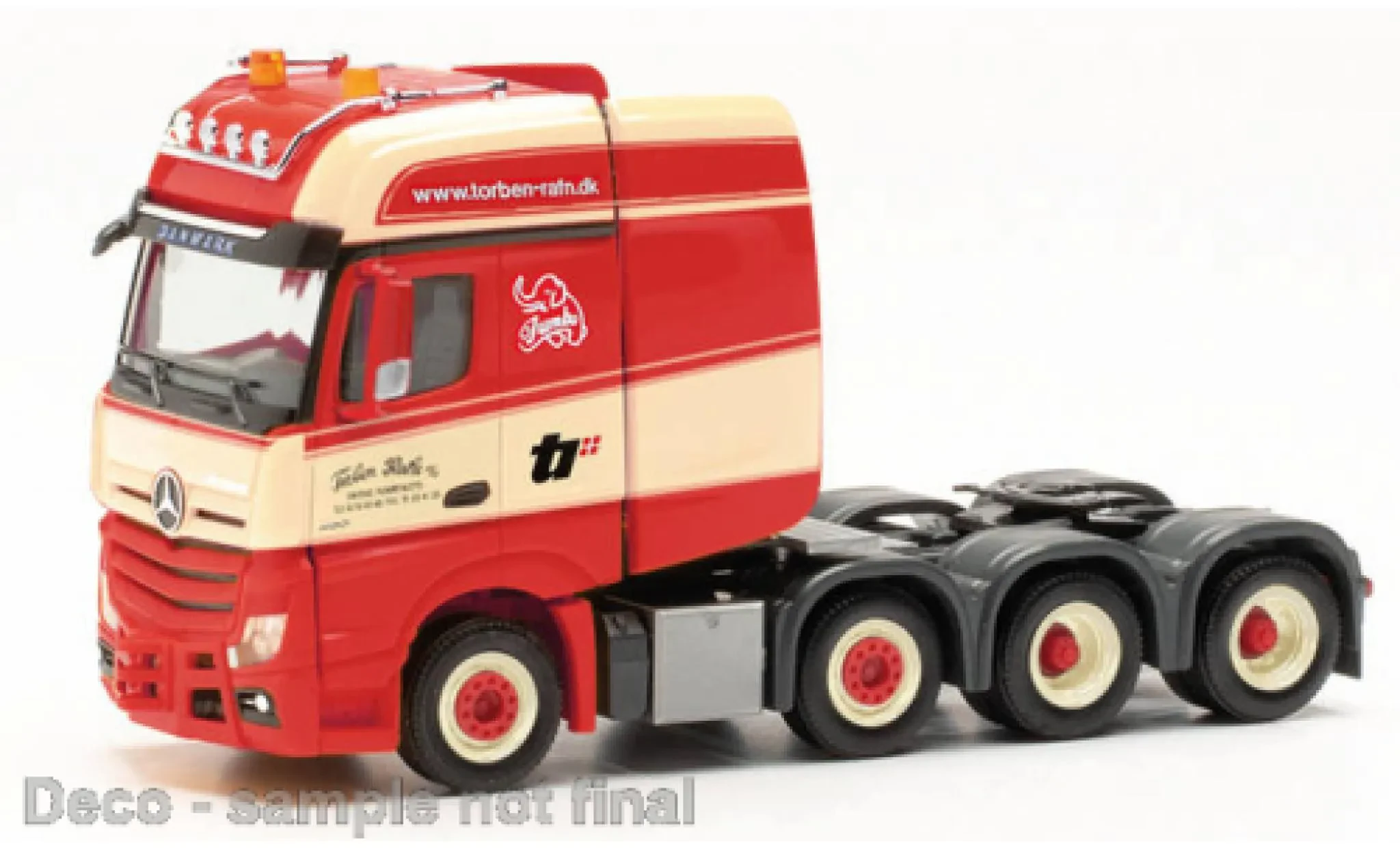 Mercedes Actros Diecast Detail