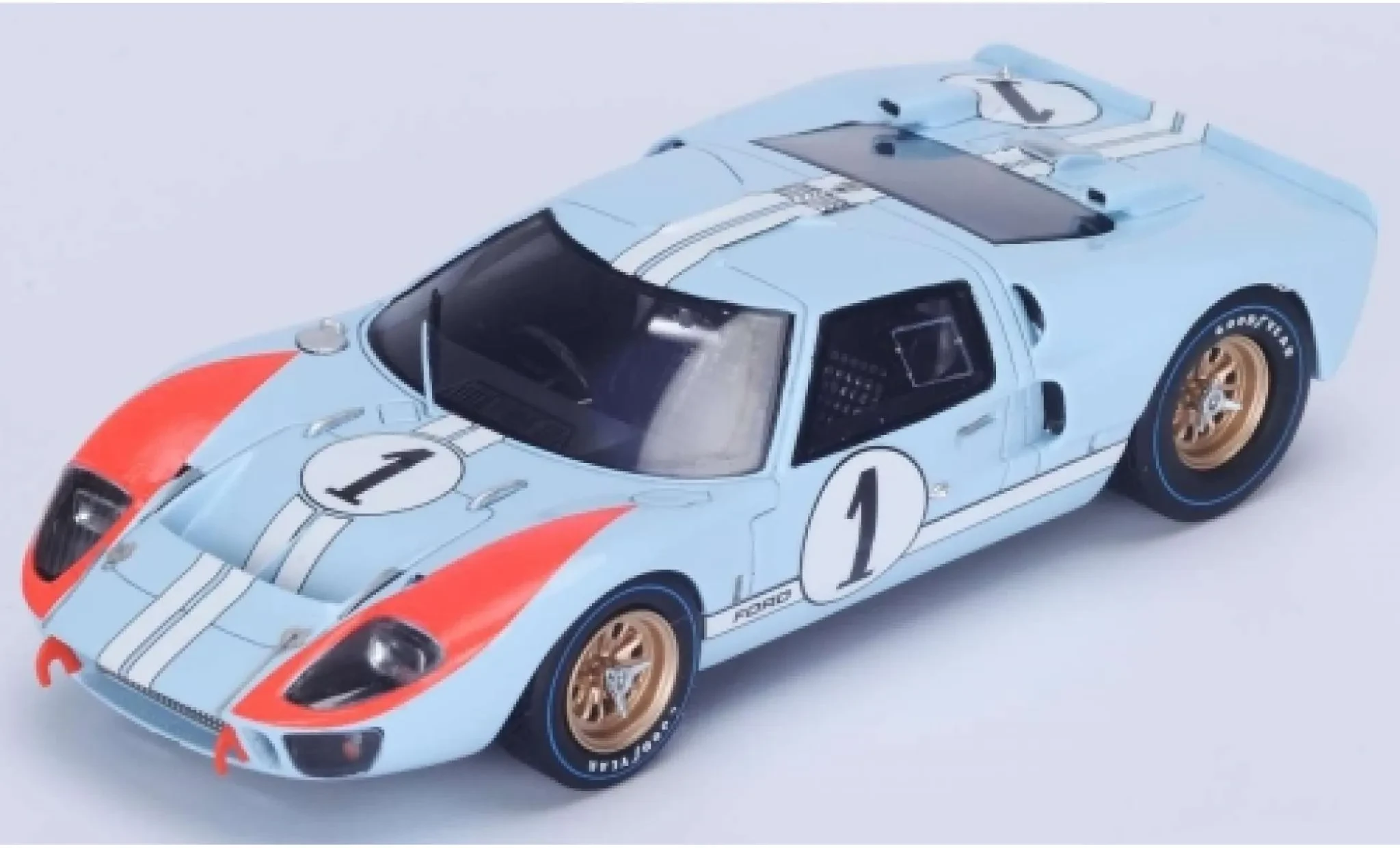 Ford GT40 diecast number 1
