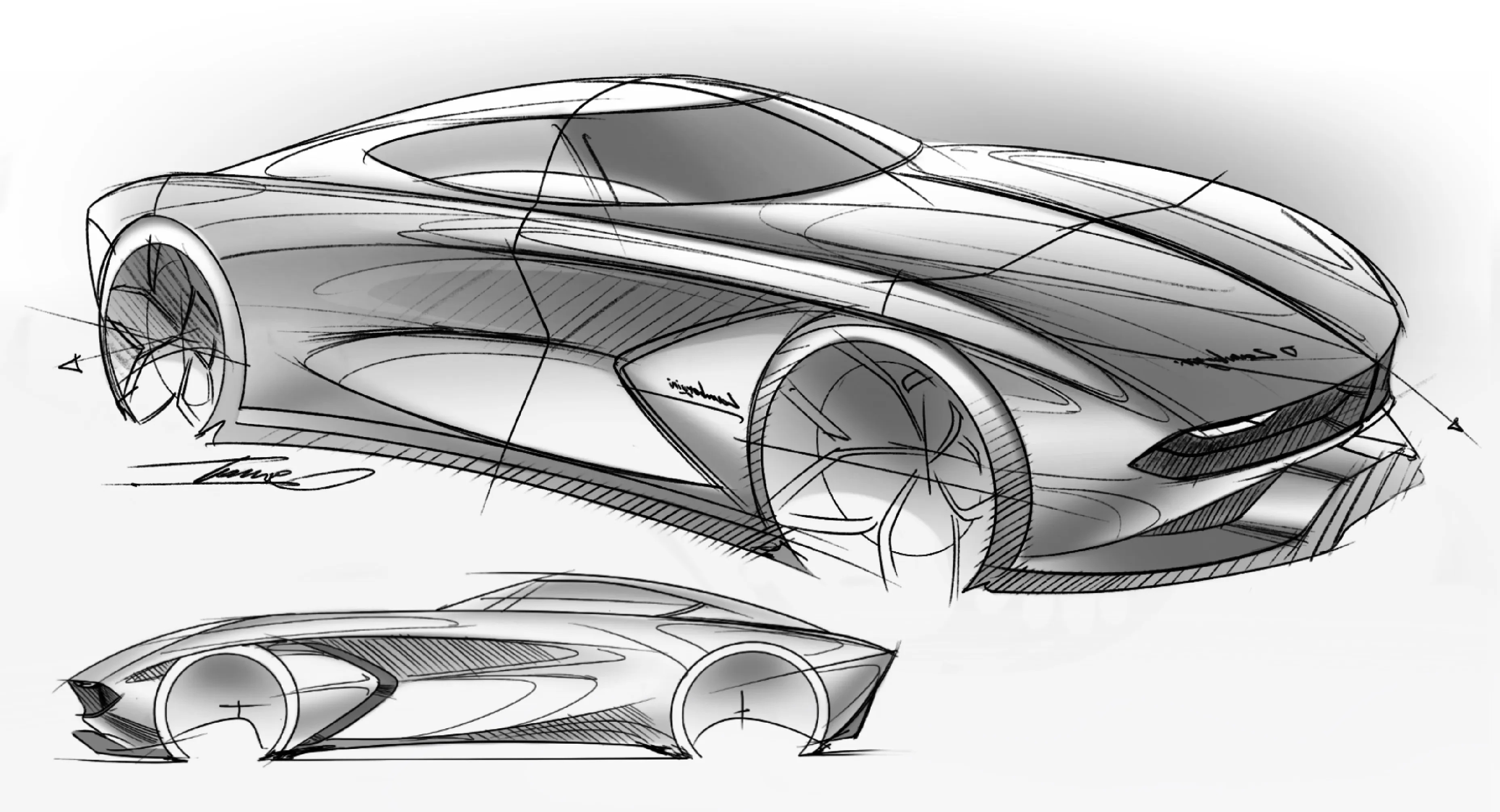 car design sketch
