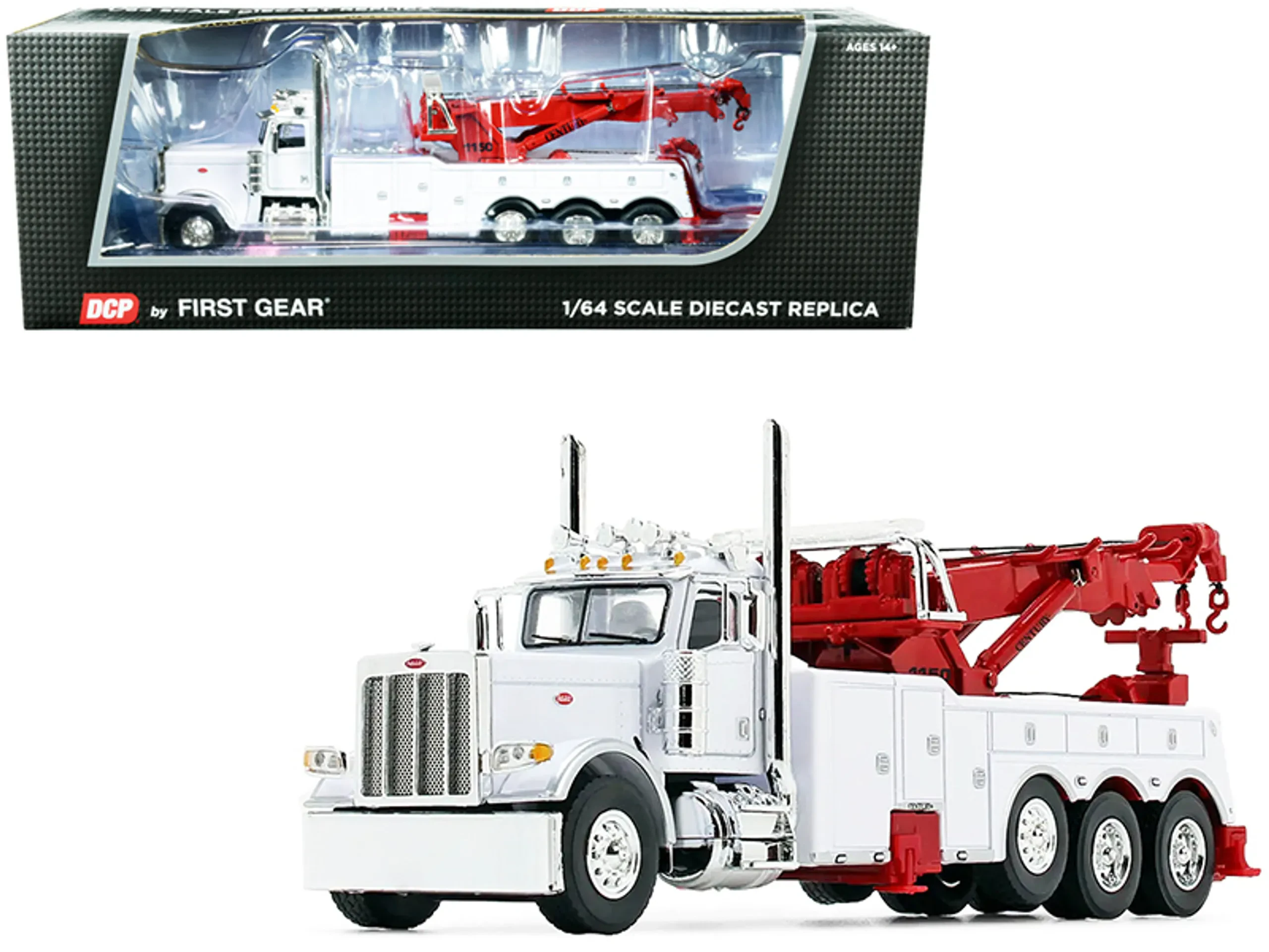 Collection of Peterbilt diecast tow trucks