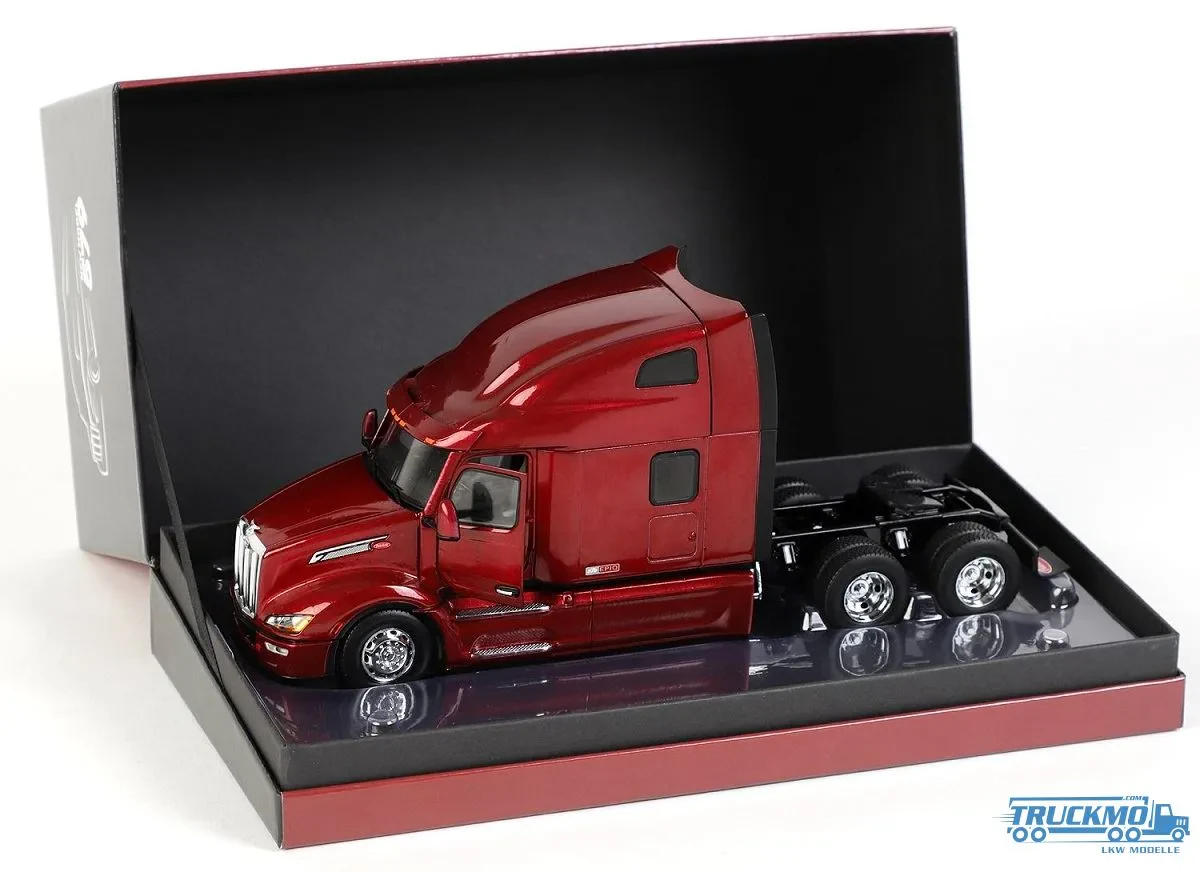 Peterbilt 579 diecast tow truck with wrecker