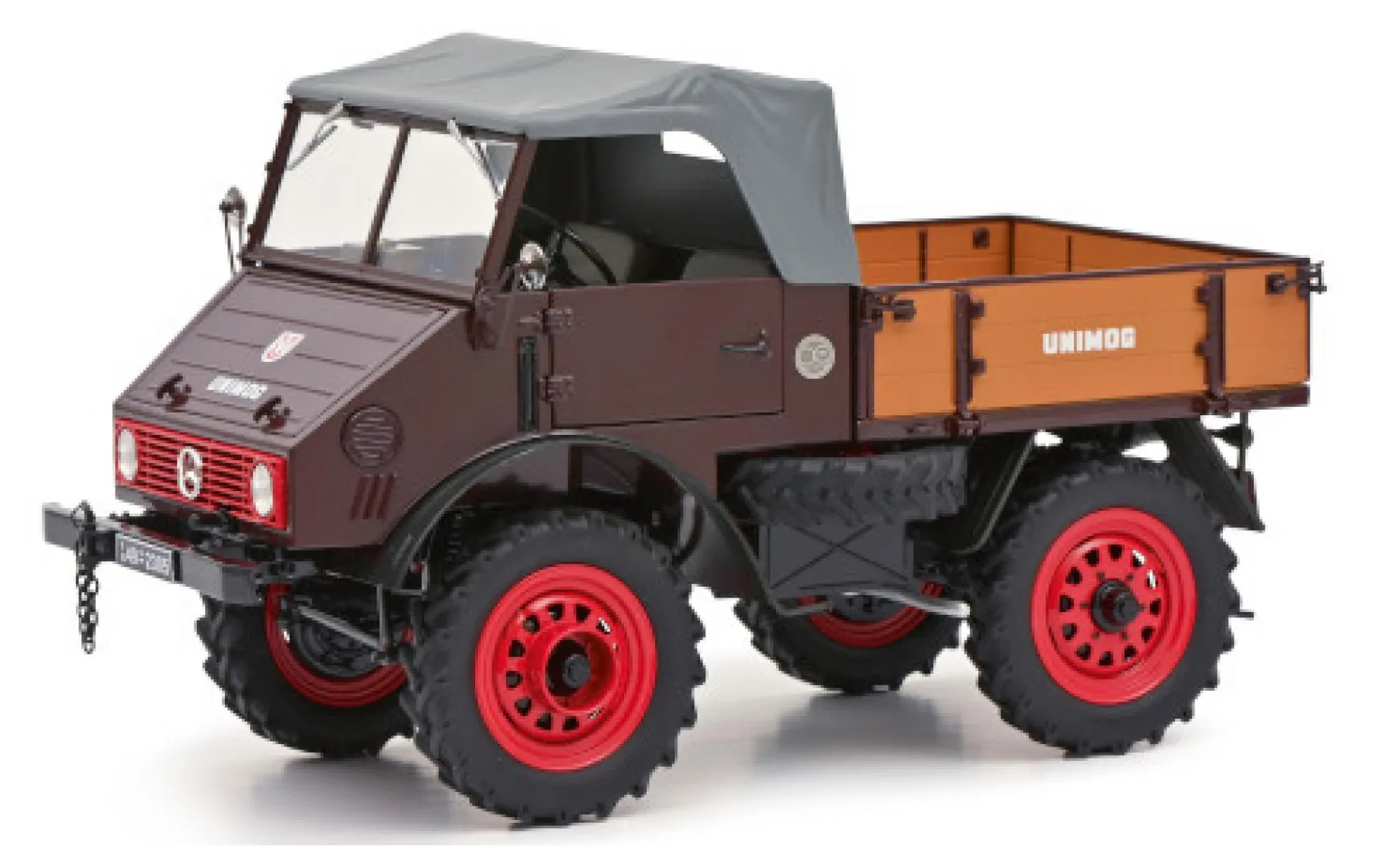 Variety of Unimog diecast models