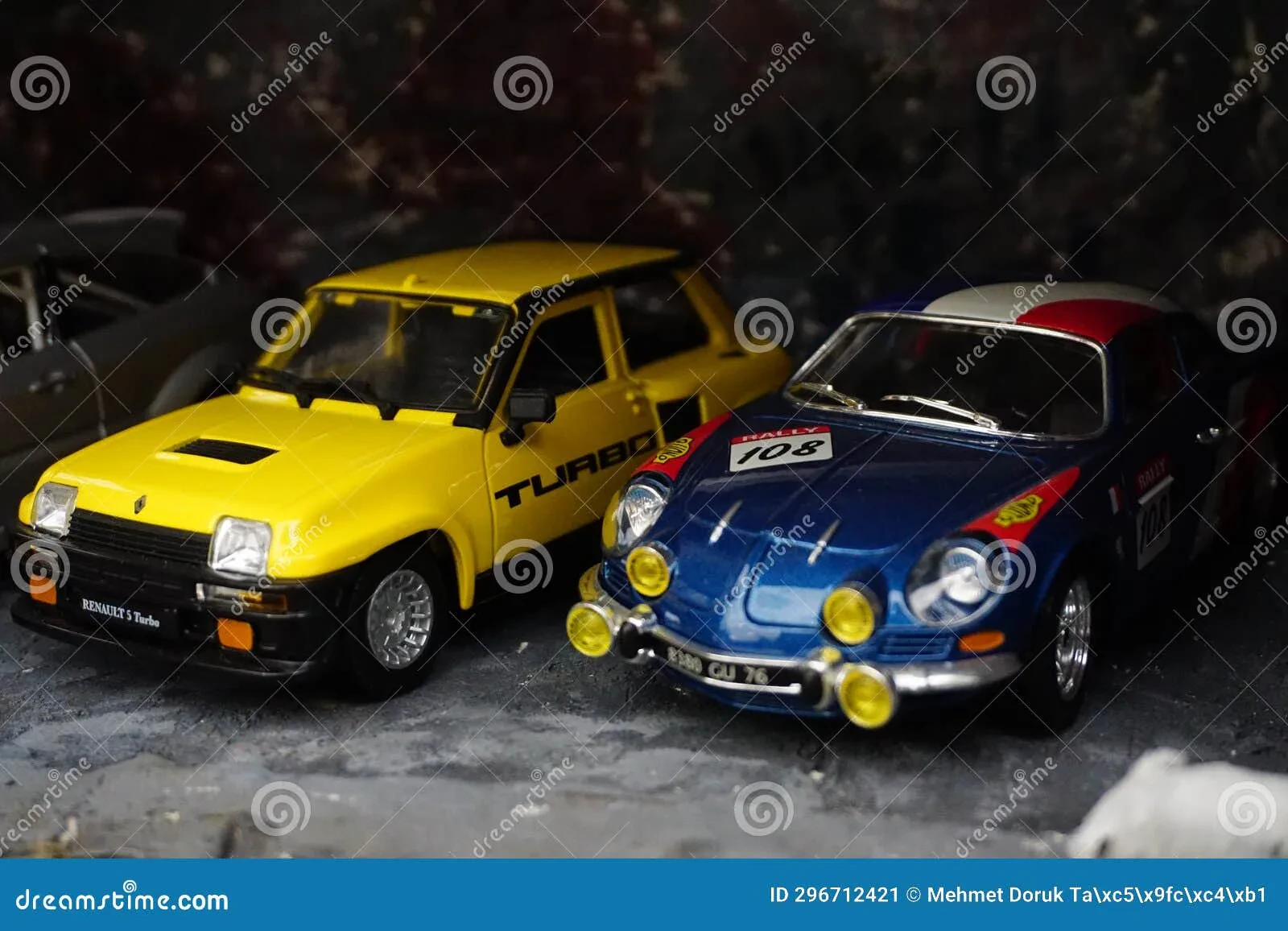 Close up diecast detail