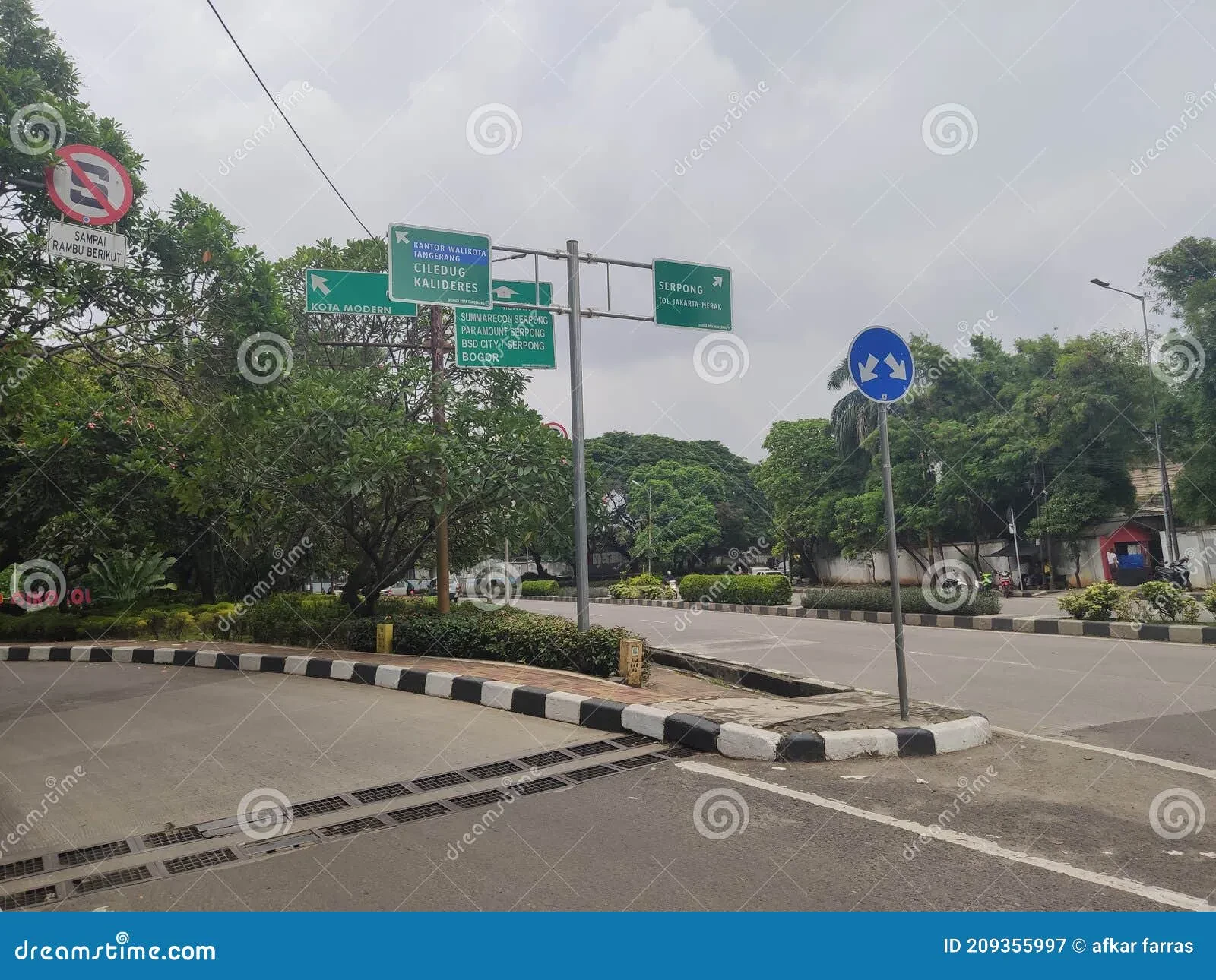 Tangerang city street