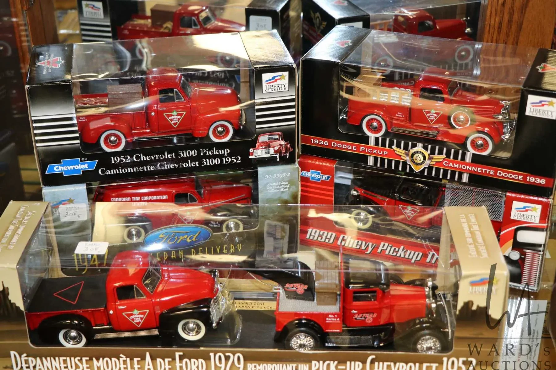 Various Canadian Tire diecast trucks