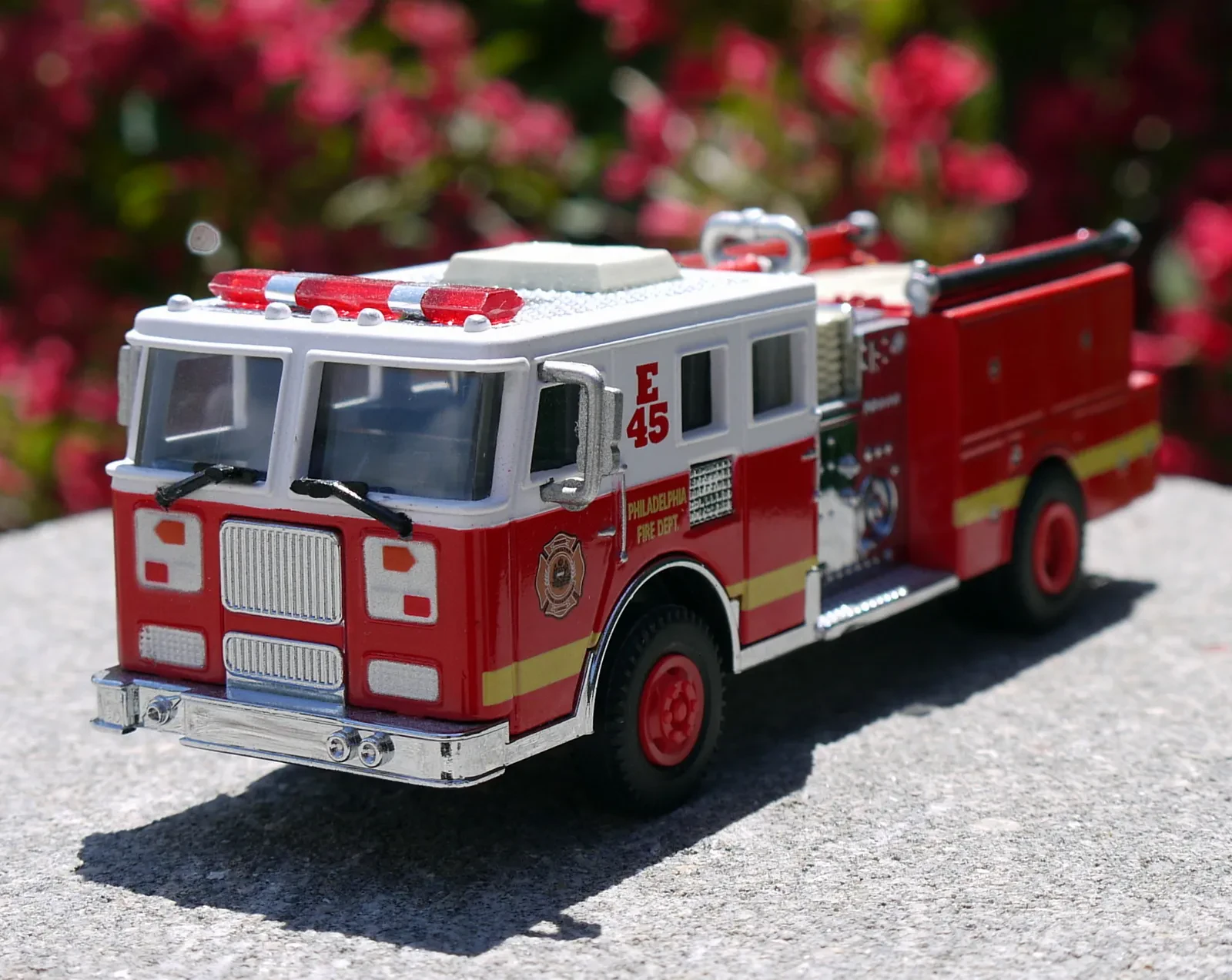 Code 3 firetruck diecast