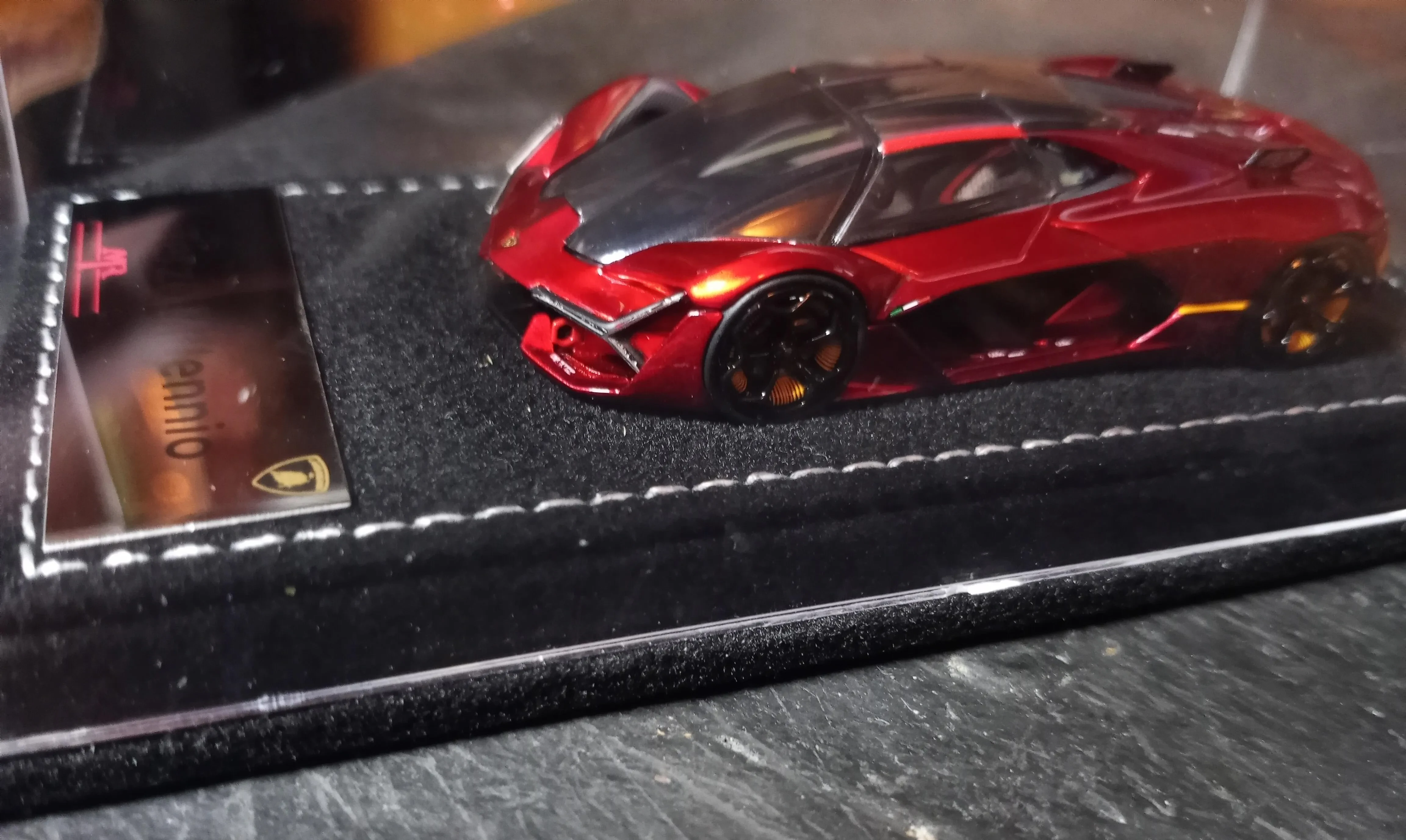 Lamborghini Terzo Millennio diecast 2024 front view
