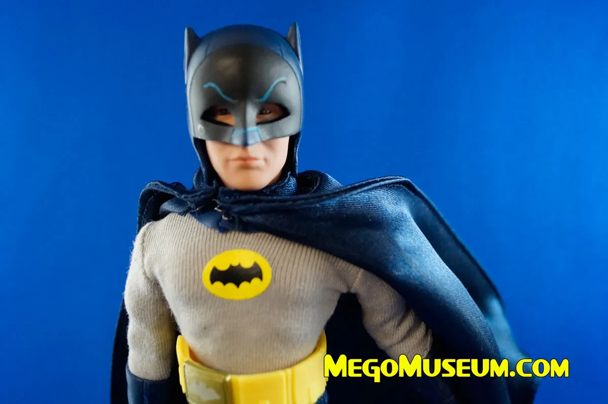 Close up of Batman Diecast Figure