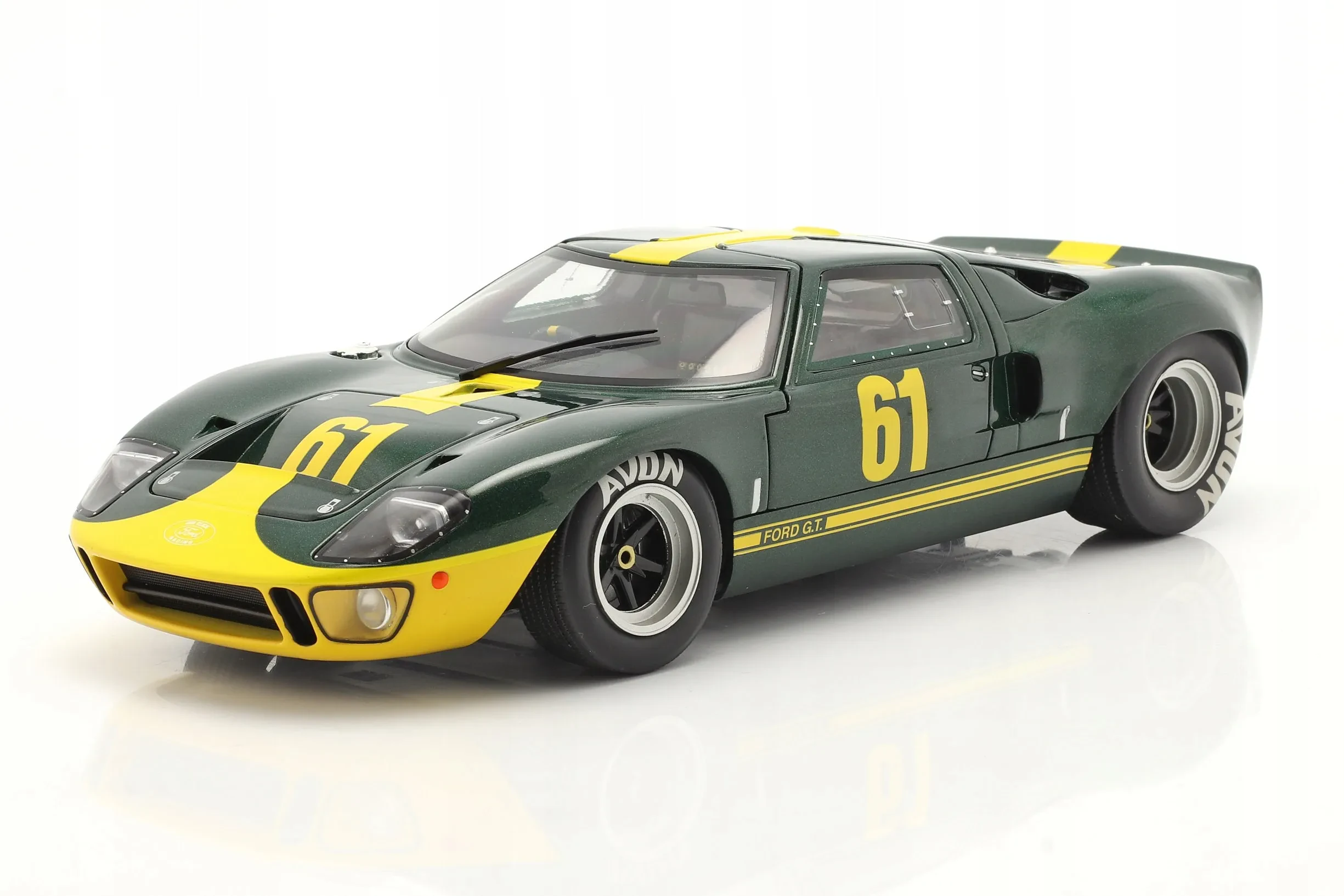 Close up of Ford GT40 diecast
