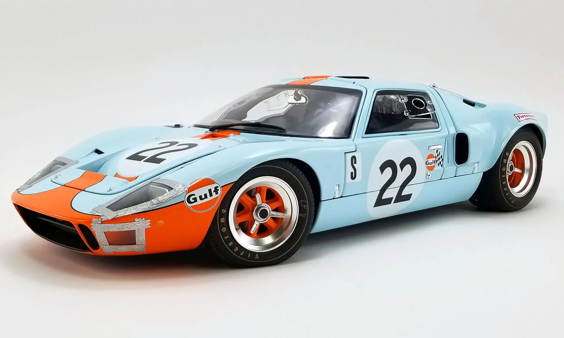 Ford GT40 diecast detail