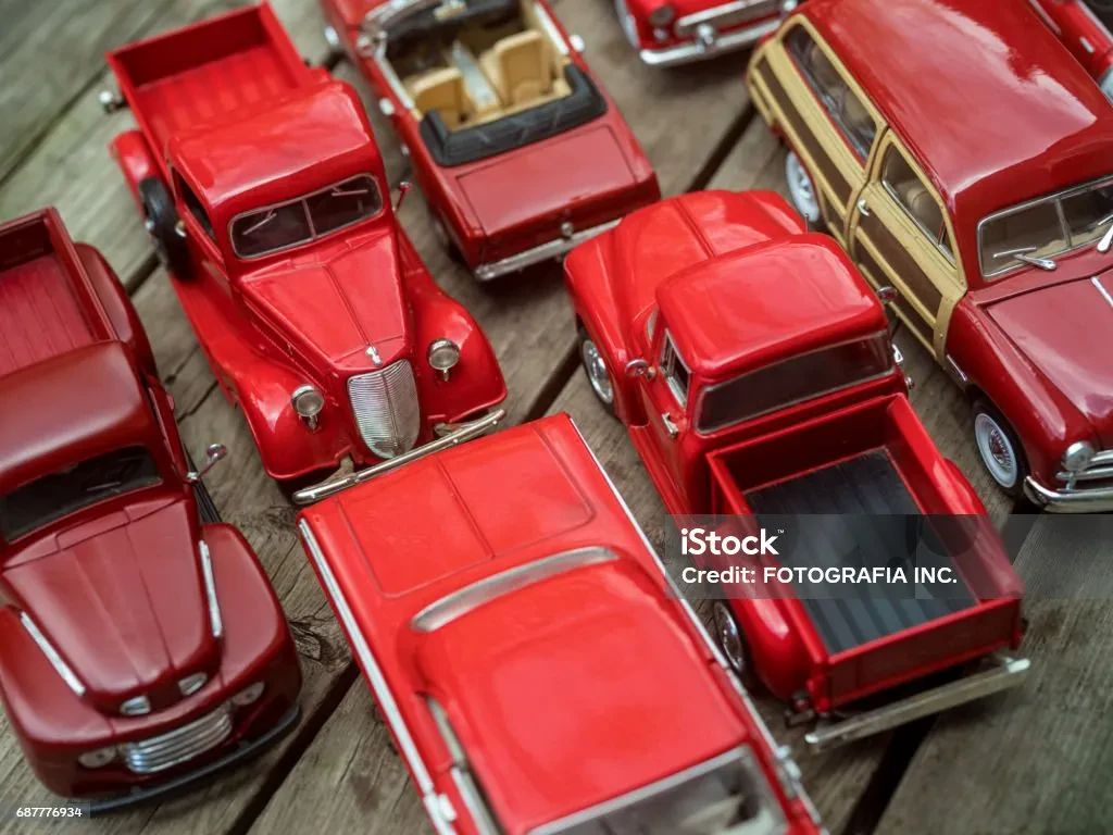 Variety of diecast models