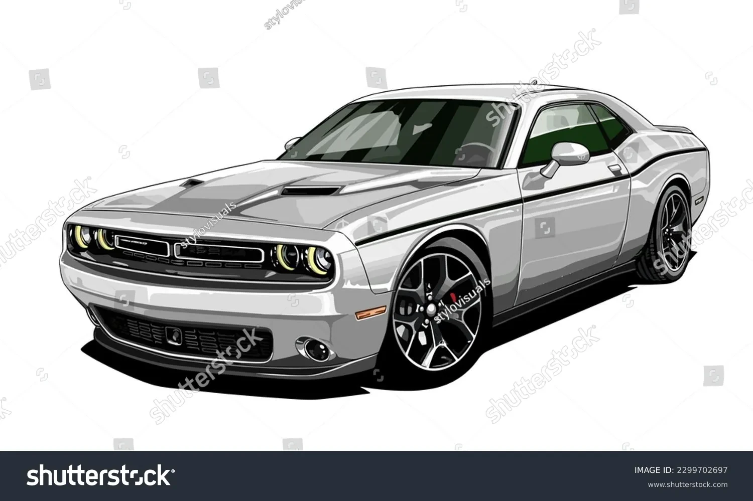 Variety of diecast car logos