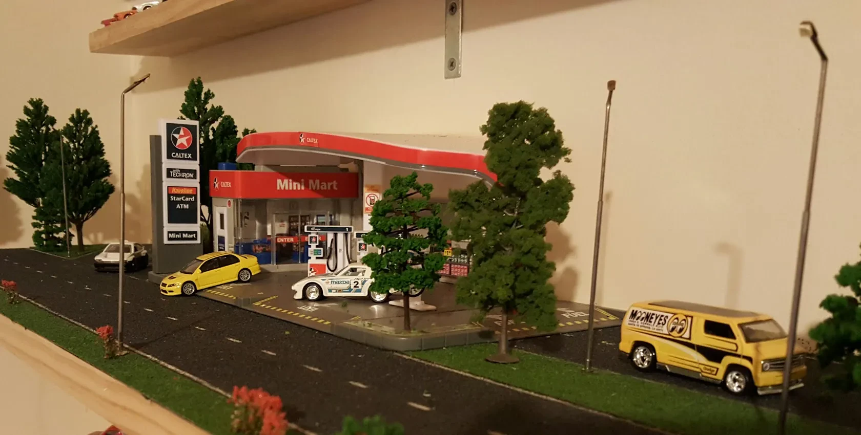 Close up of 1 64 diecast detail