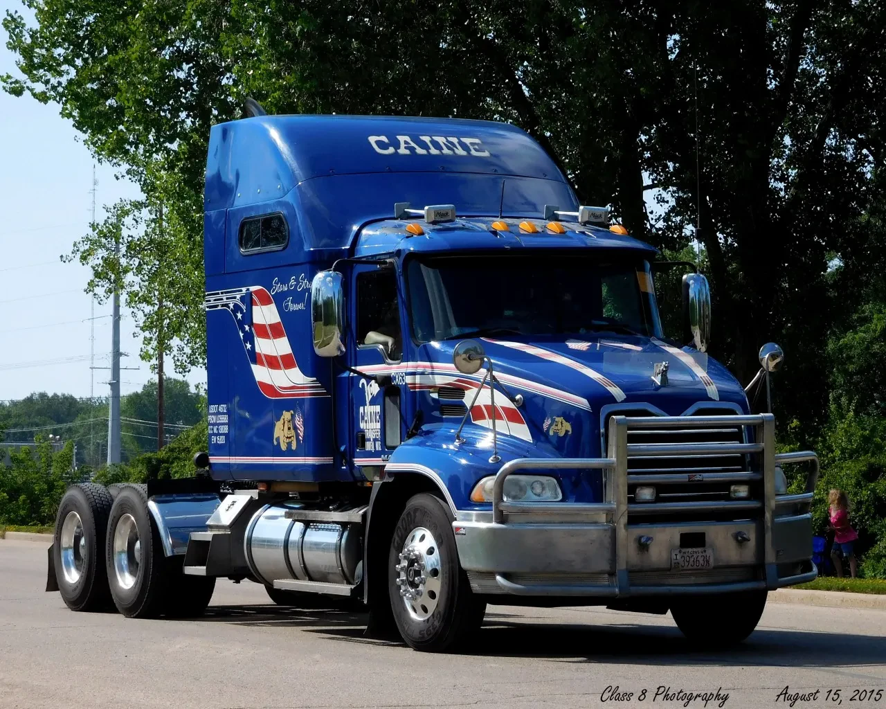 Mack Granite diecast model